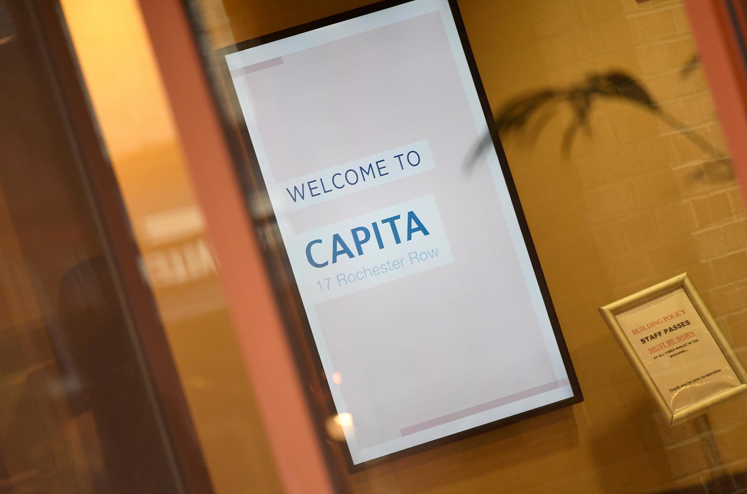 Capita has won more than 10 times the number of public sector contracts operated by its deceased peer over the past two years