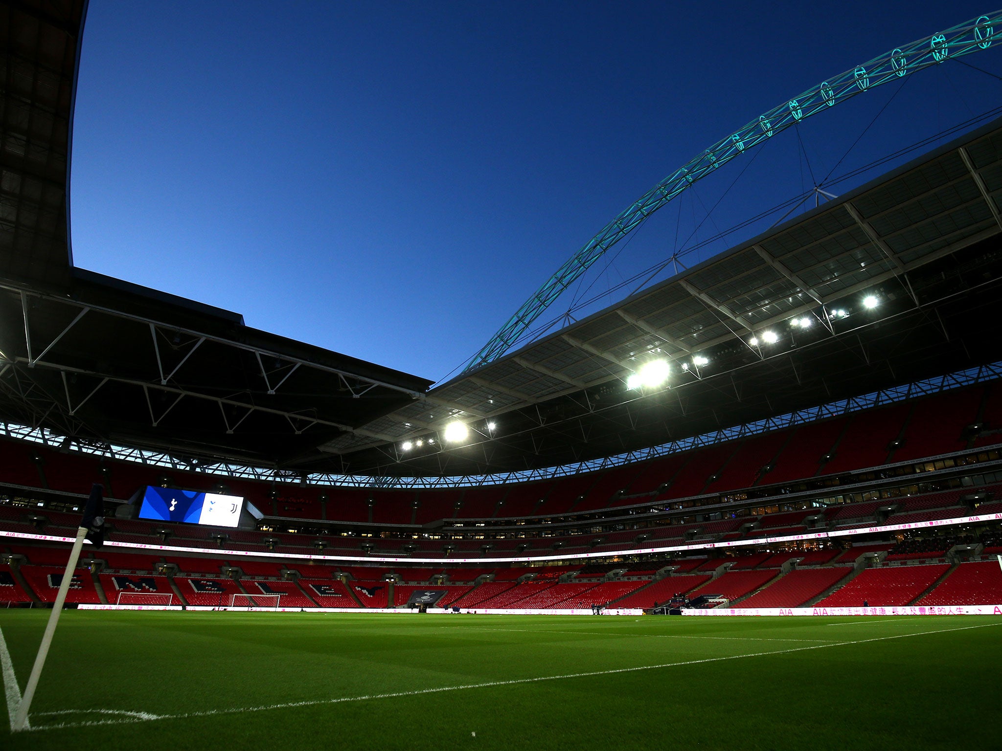 Tottenham host rivals Manchester United at Wemley