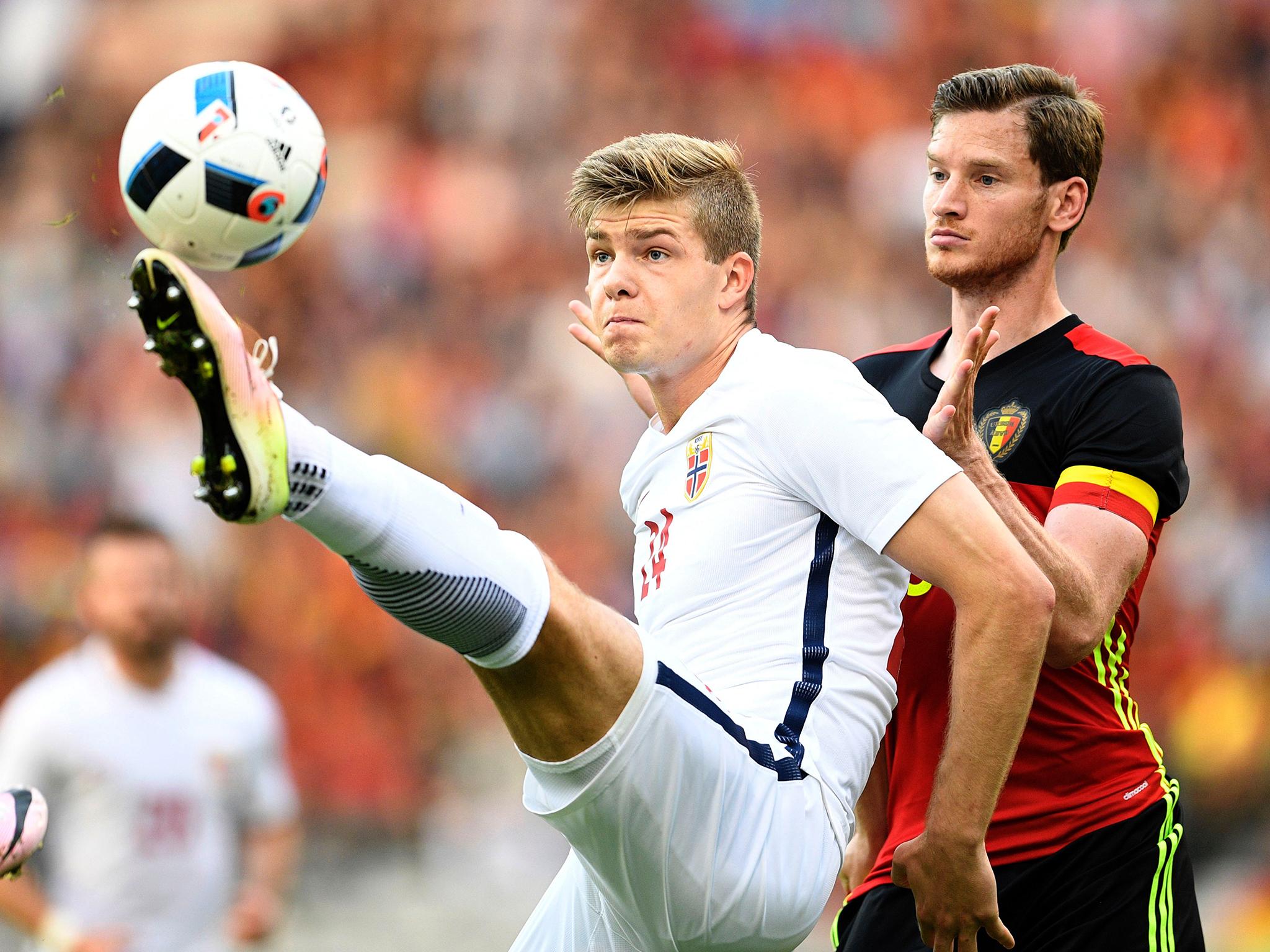 Alexander Sorloth joined Crystal Palace in a £9m move from FC Midtjylland