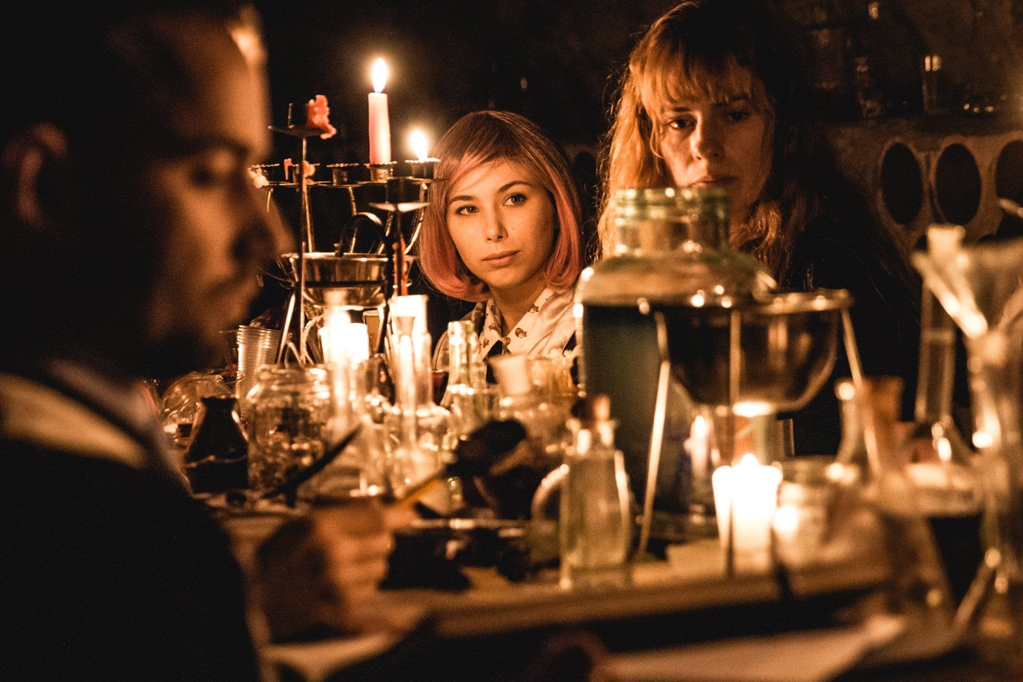 Alchemy classes take place in the school dungeons (Dziobak Larp Studios)