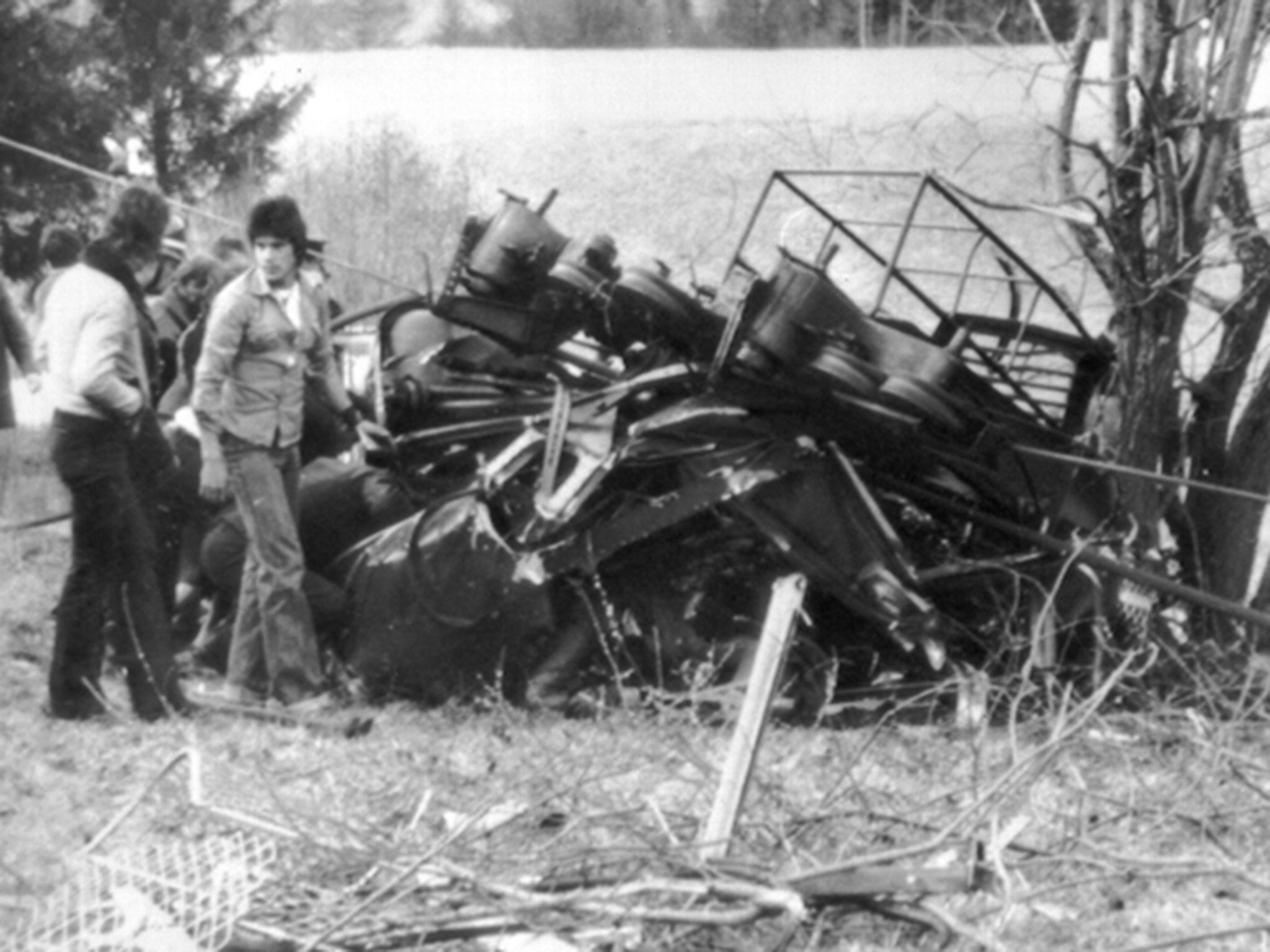 Cavalese is no stranger to terror: the wreckage from the 1976 crash, which killed 43 people