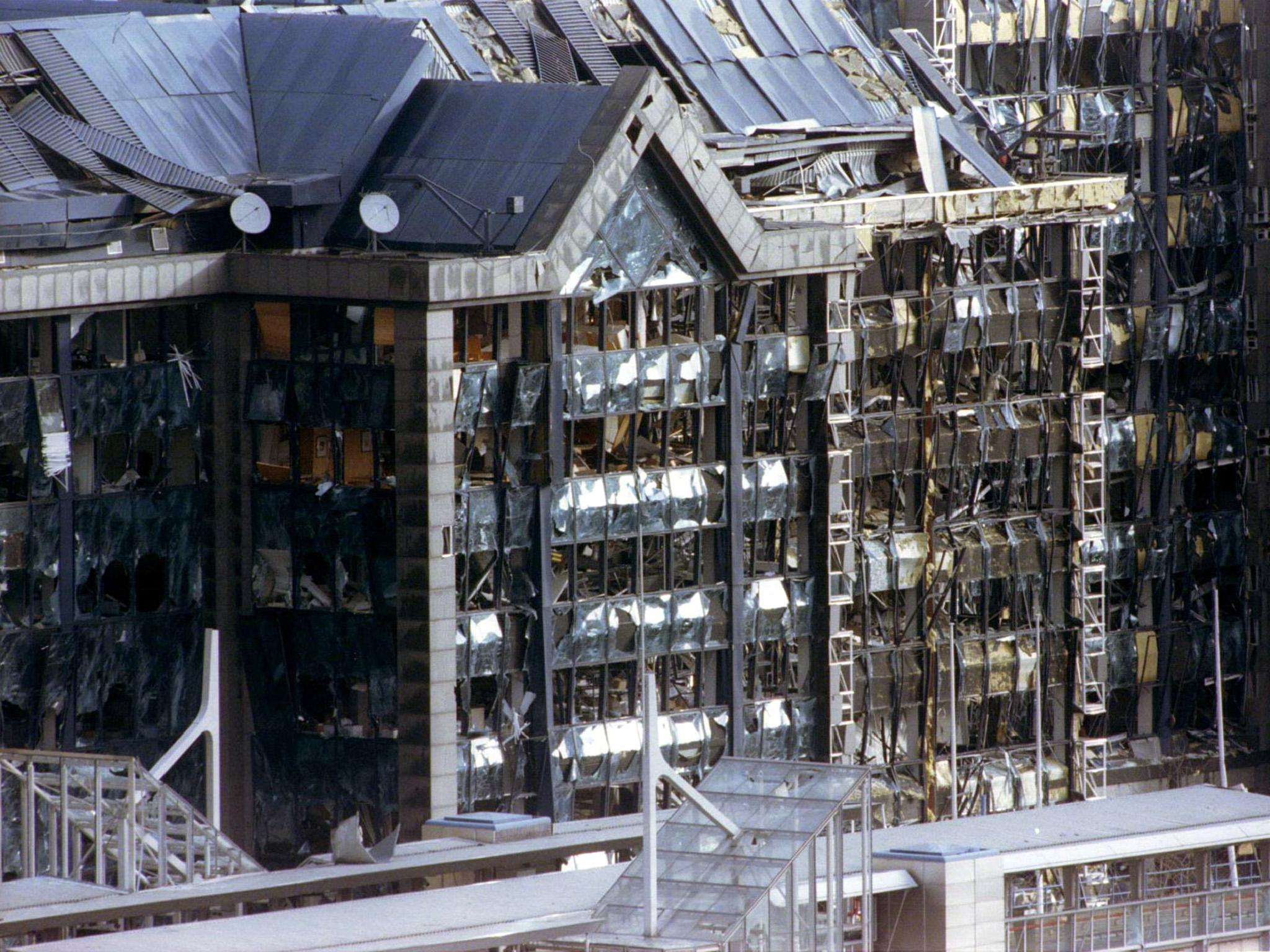 Semtex from Libya was used in the 1996 IRA blast at Canary Wharf