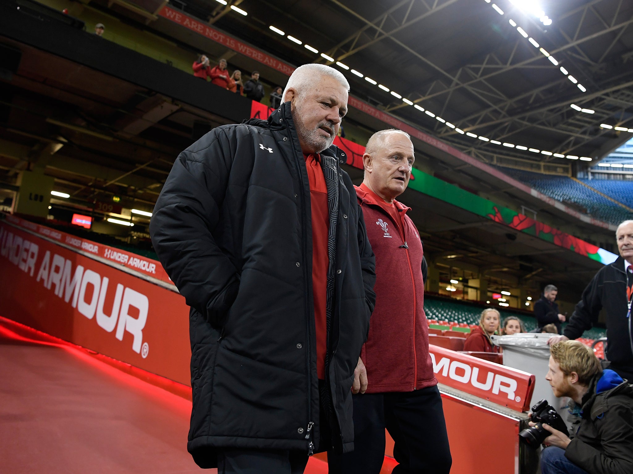 Gatland has switched to a wider attack-based style that could pay off