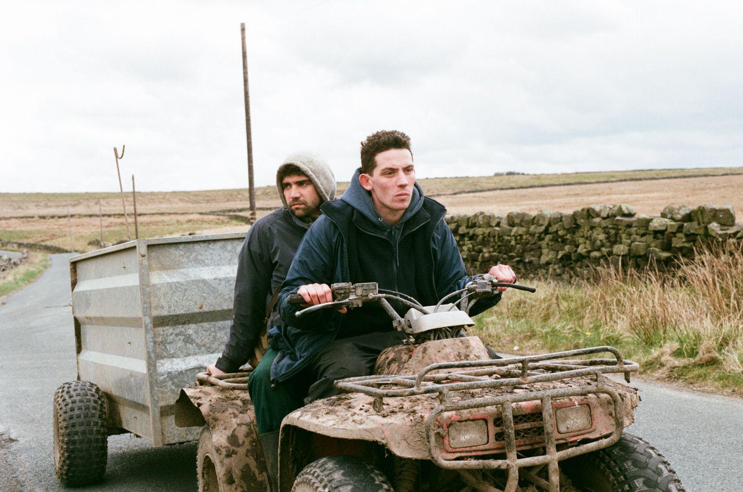 During filming for ‘God’s Own Country’, O’Connor ‘worked on the farm for real. It was all about focus’