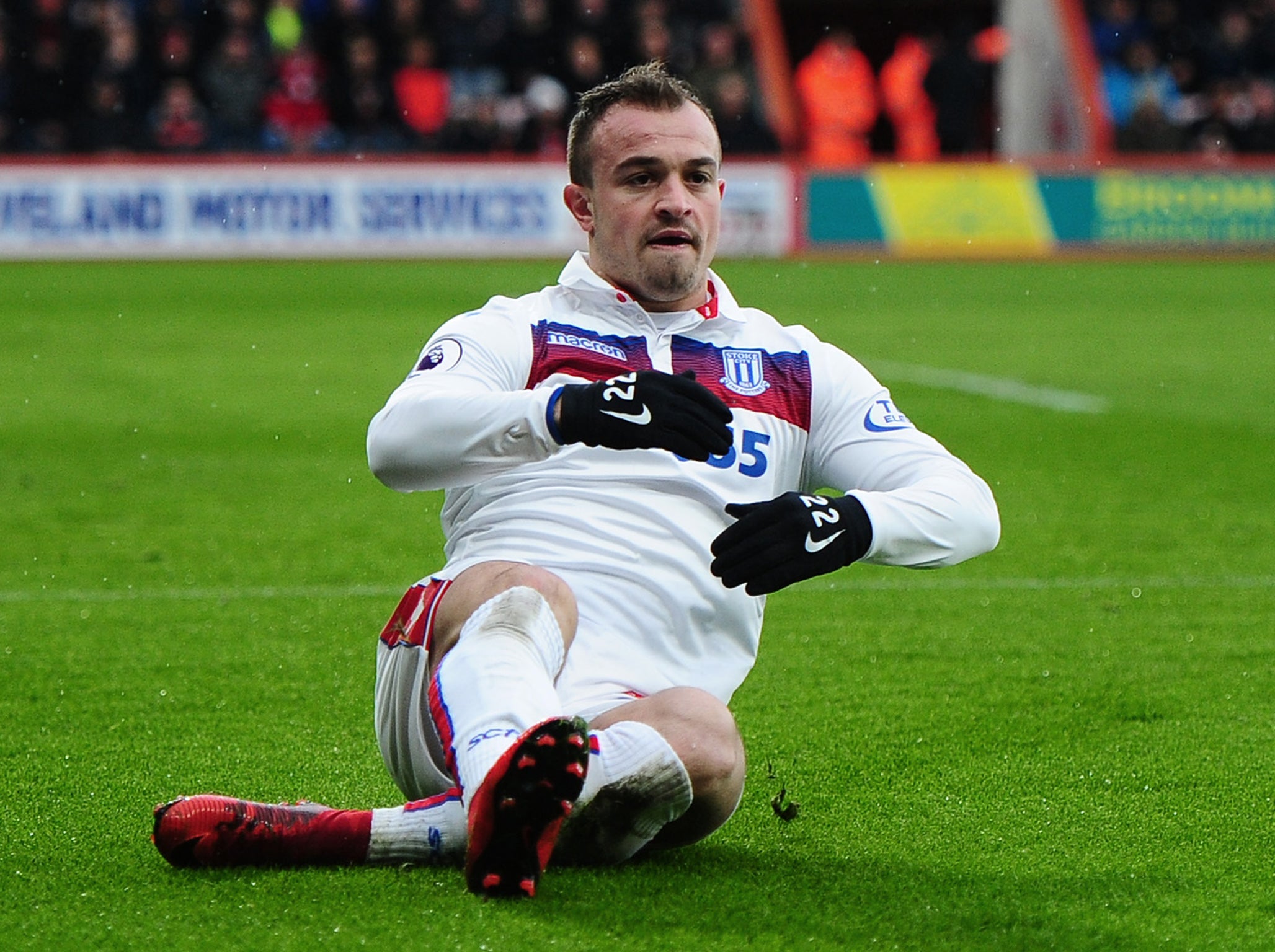 Xherdan Shaqiri opened the scoring