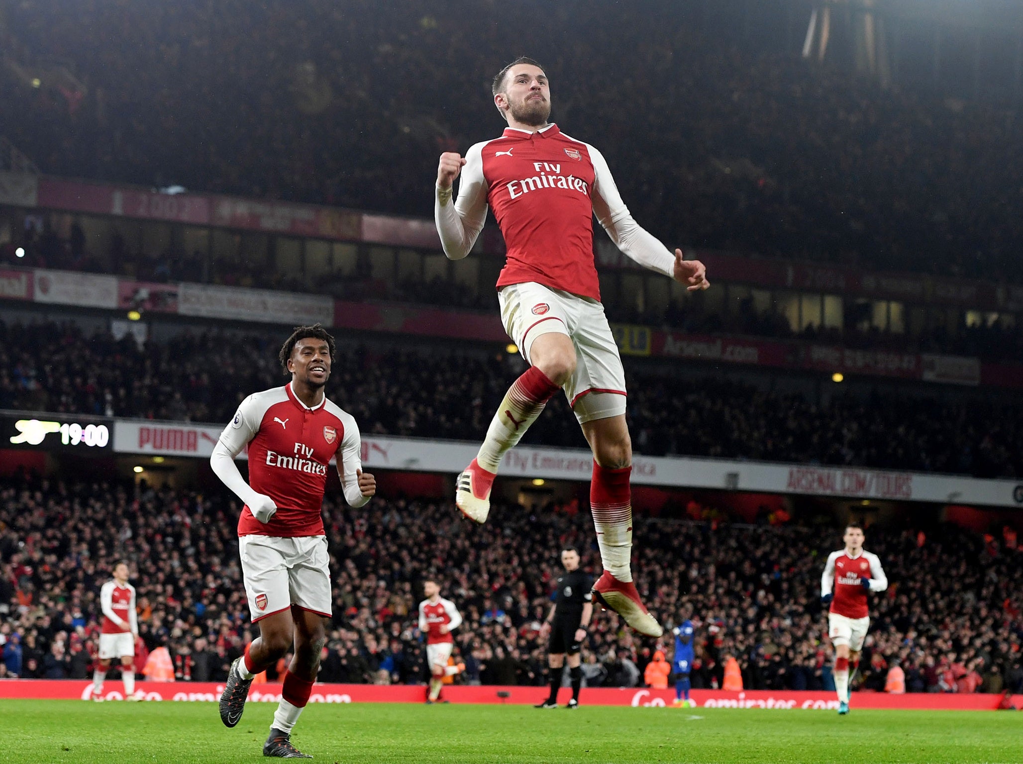 Arsenal made light work of Everton