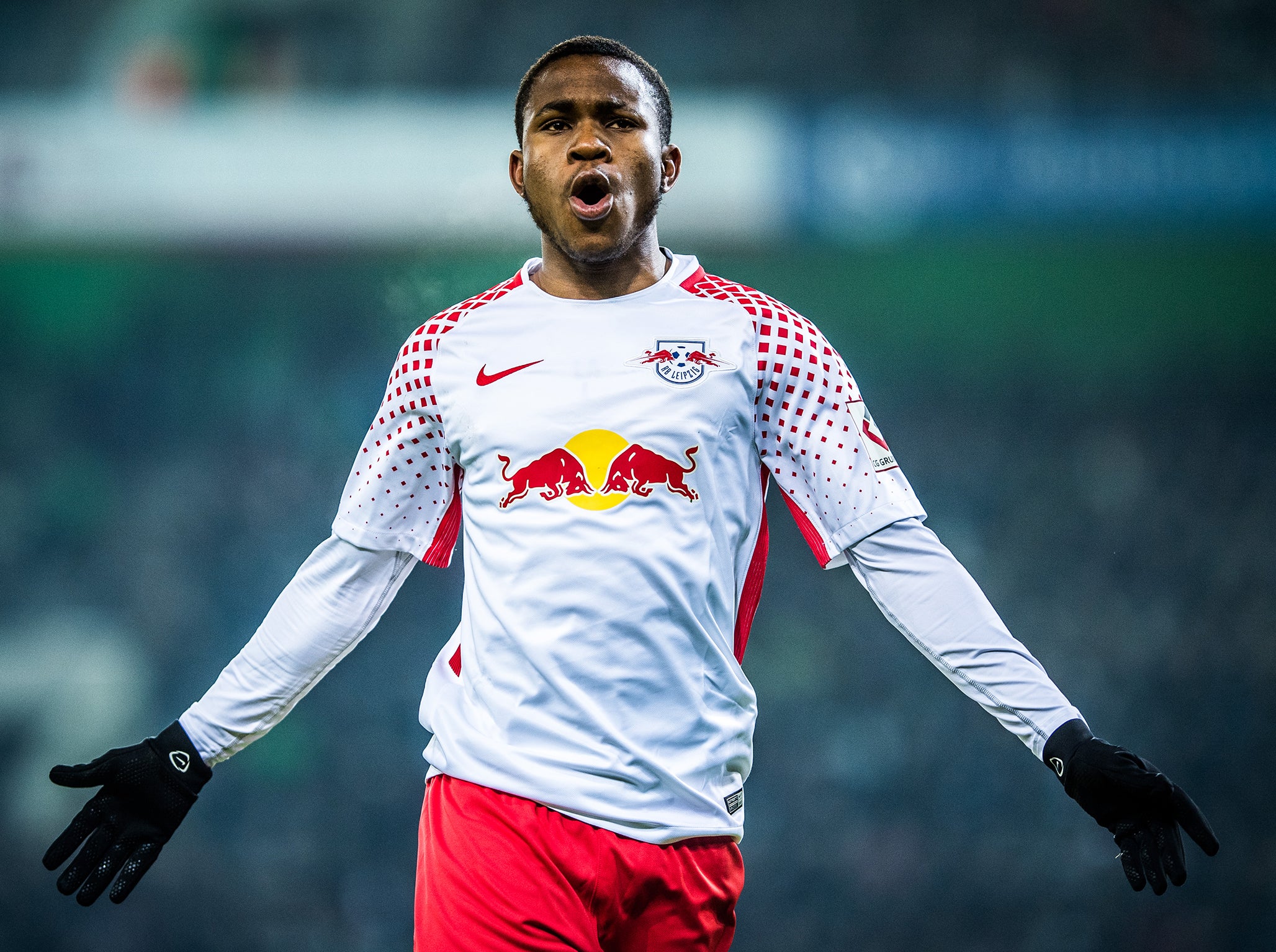 Ademola Lookman scored on his RB Leipzig debut