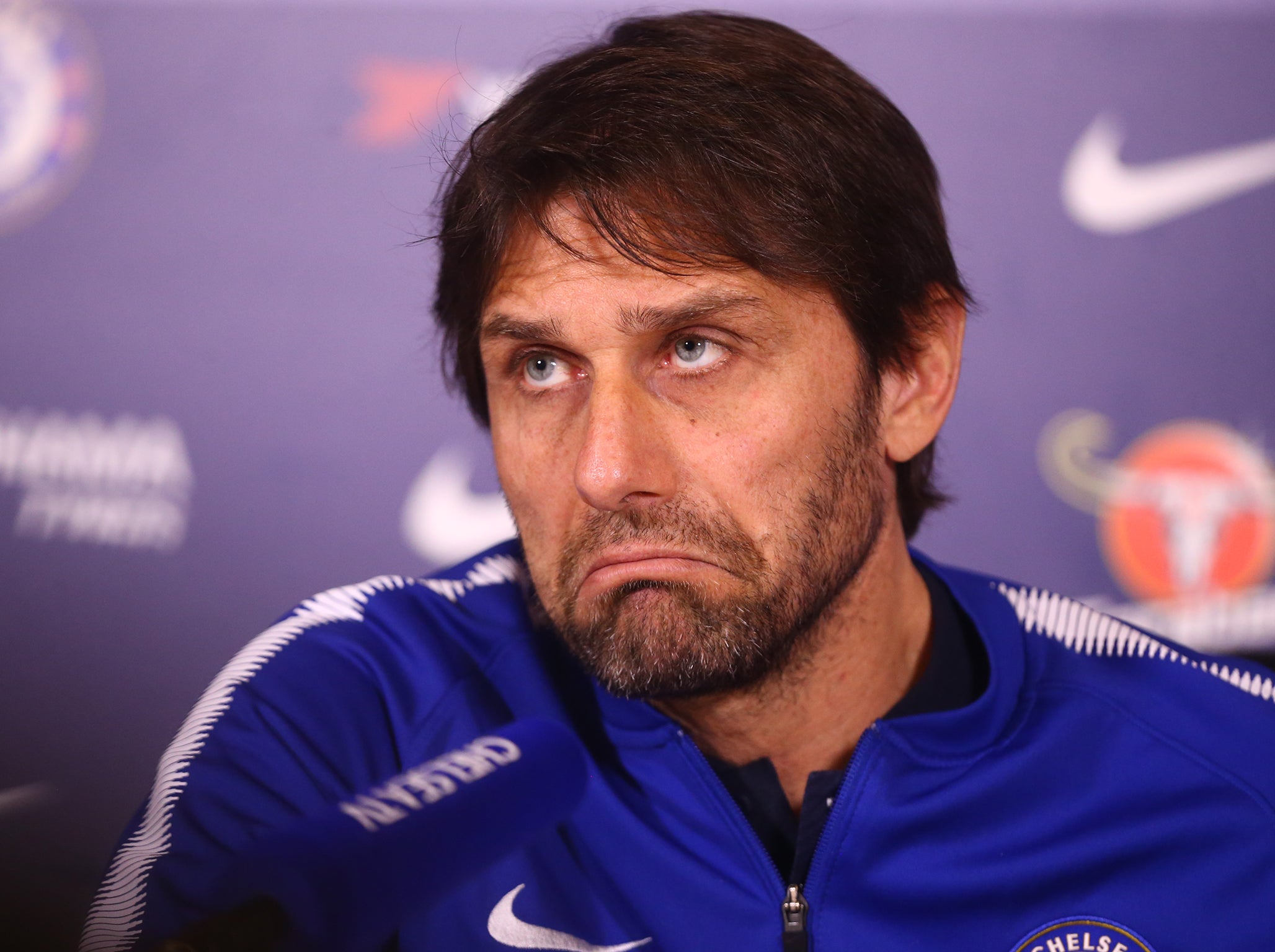 Antonio Conte has fallen under increasing pressure in recent weeks