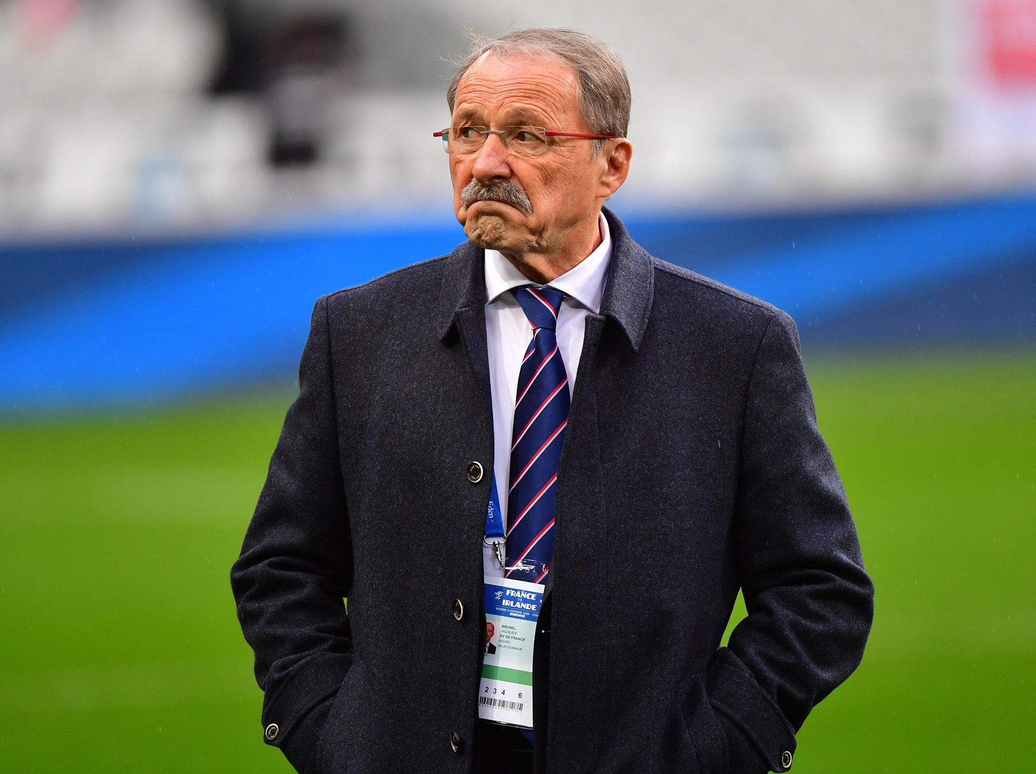 Jacques Brunel said Les Bleus had no control over the issue