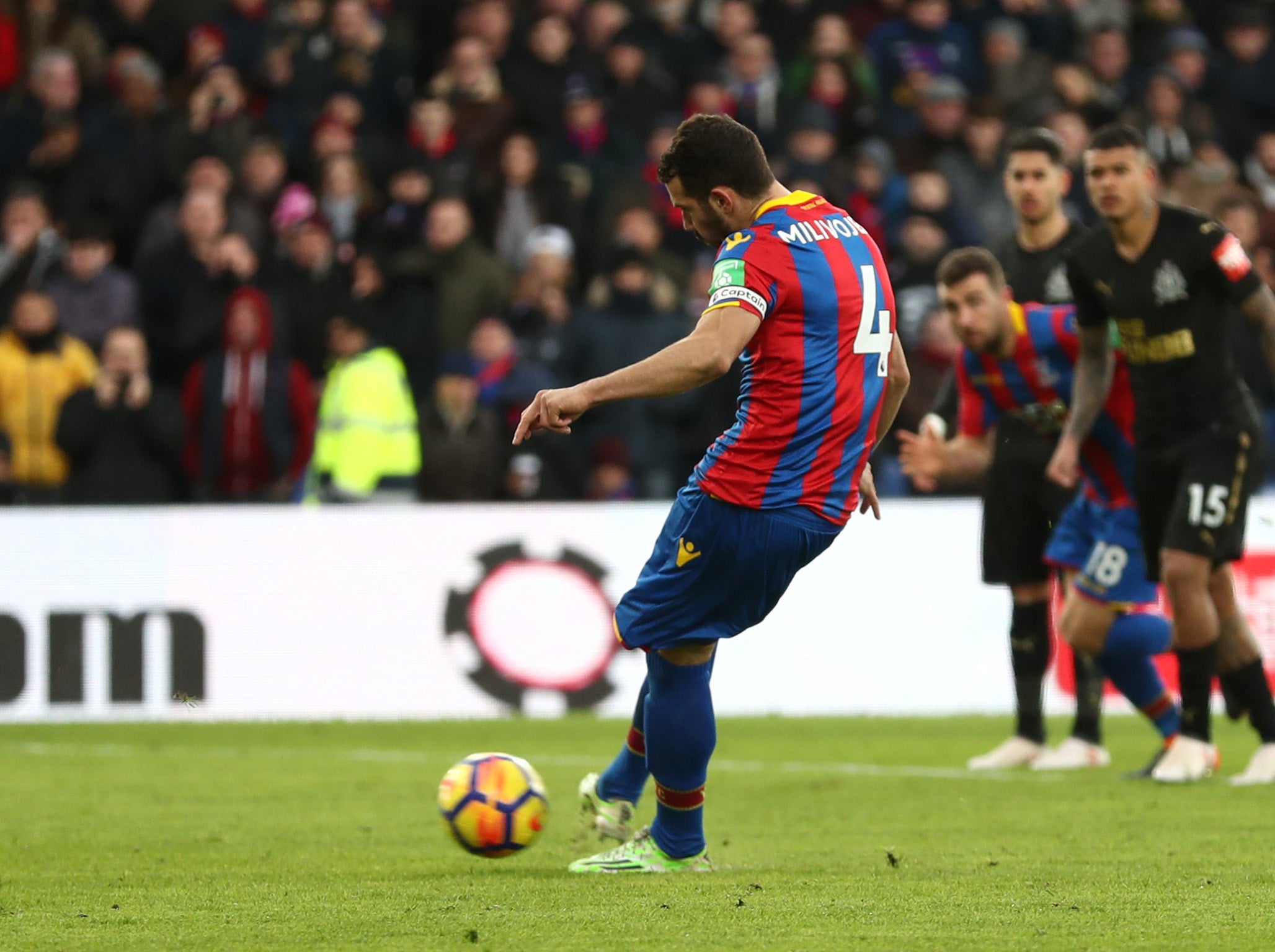 Milivojevic grabbed the equaliser