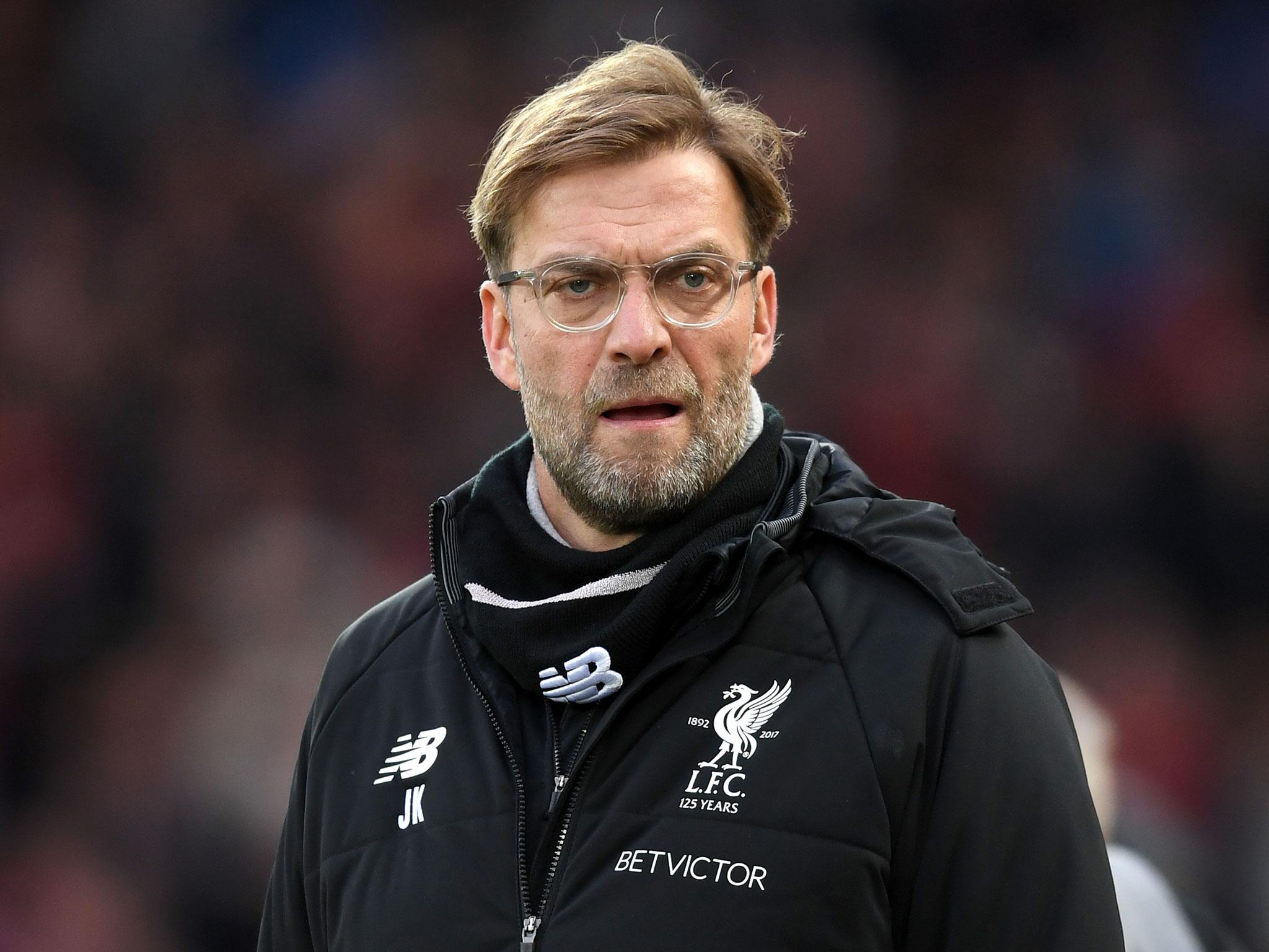 Jurgen Klopp struggled to hold back his emotion following the draw