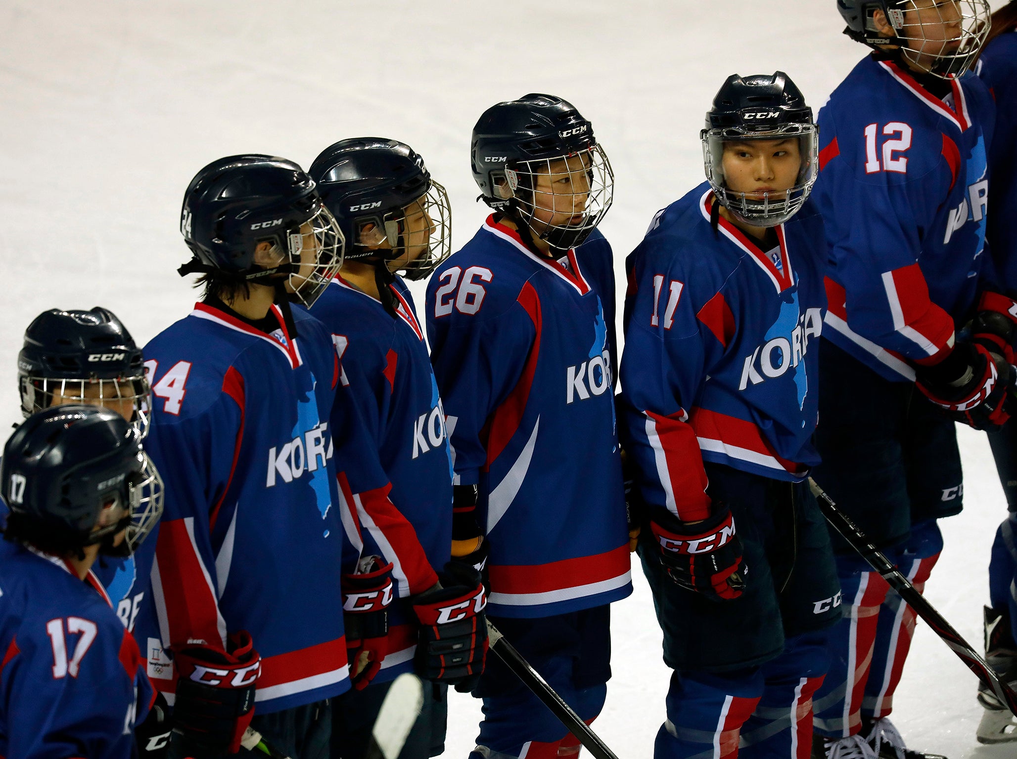 When North met South: Team Korea in action against Sweden