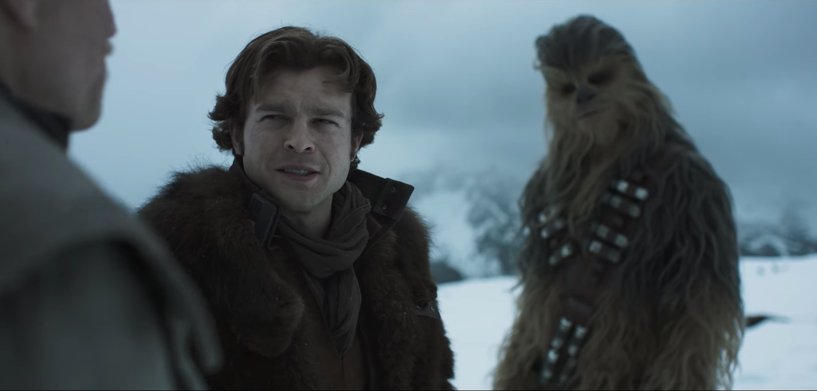 Han and Chewbacca in ‘Solo’