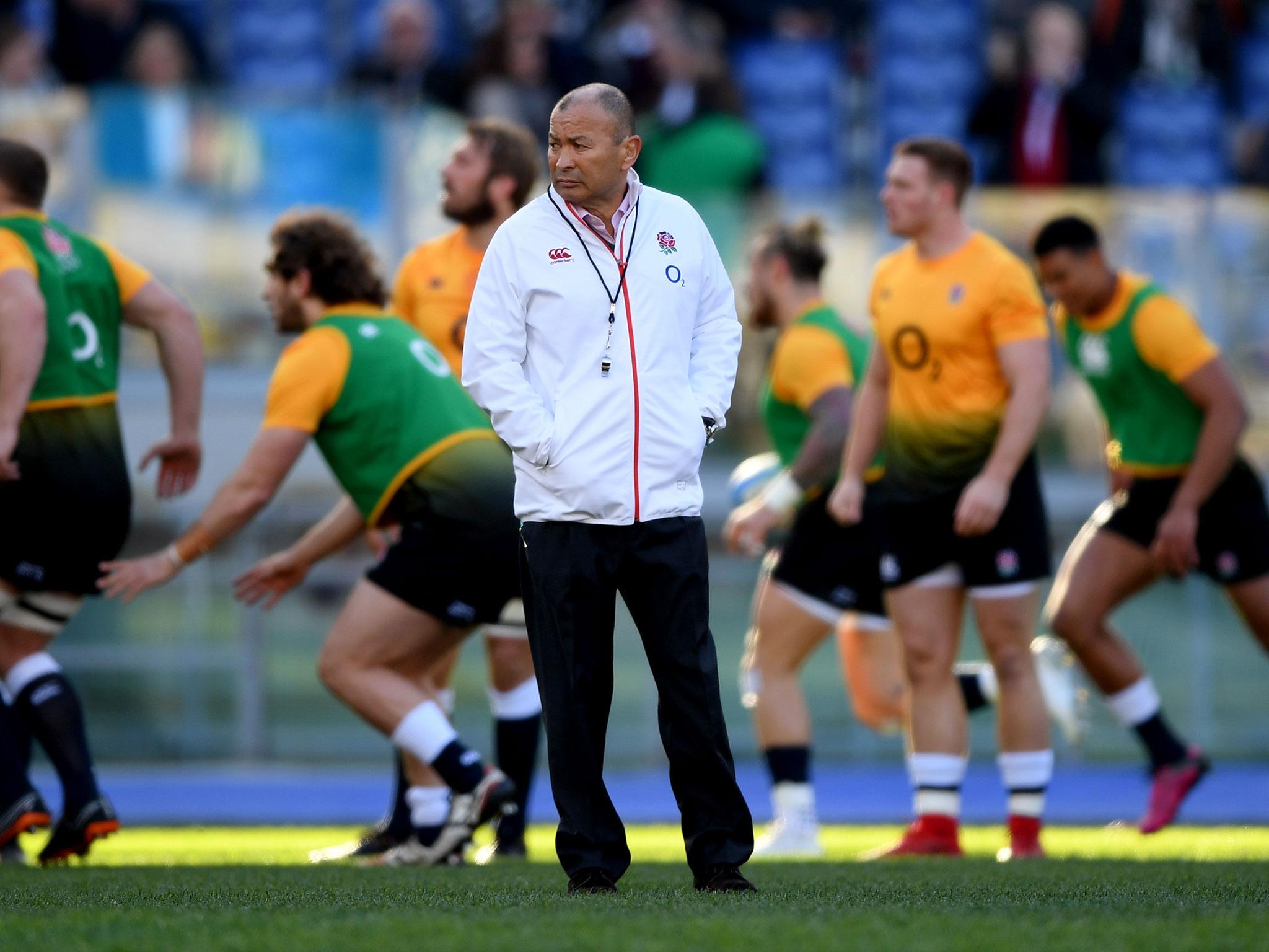 'Our game is based on collective talent,' Eddie Jones said after Sunday's victory