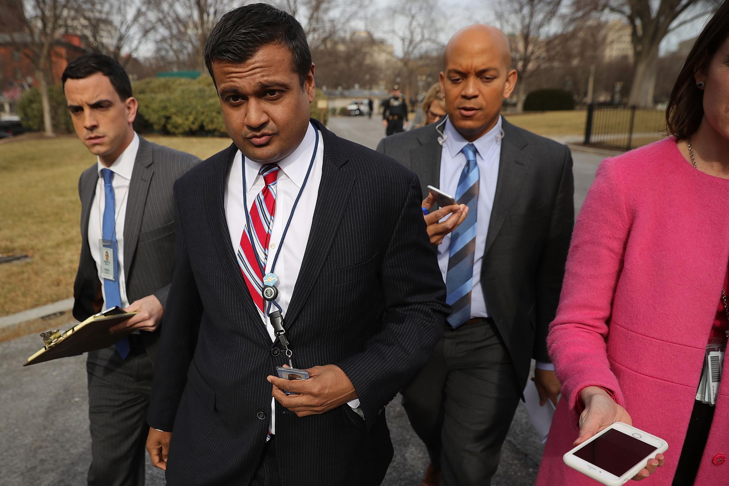 Deputy press secretary Raj Shah allegedly branded Donald Trump 'a deplorable'