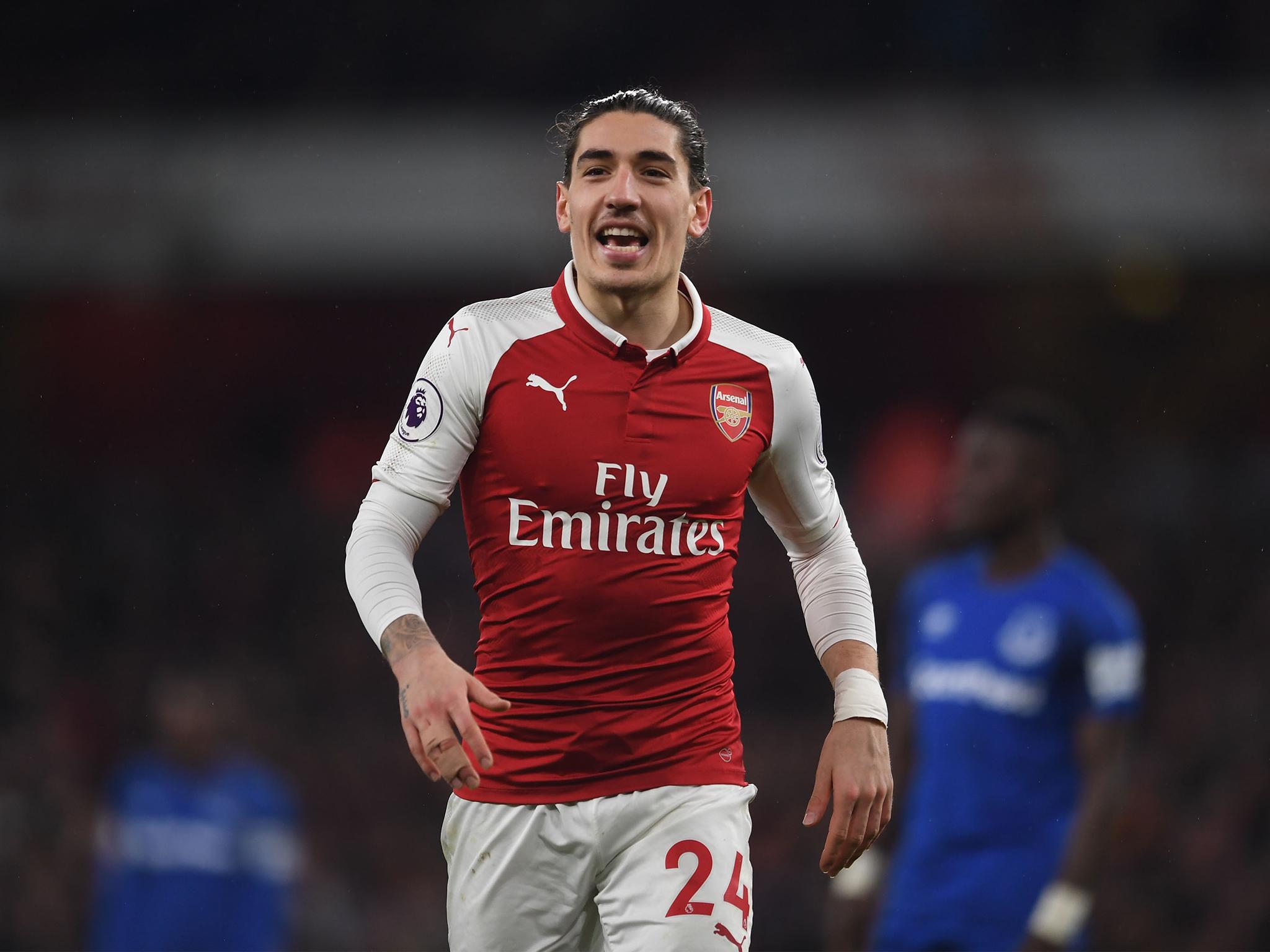 Hector Bellerin quickly discovered the difference of playing at Arsenal rather than Barcelona