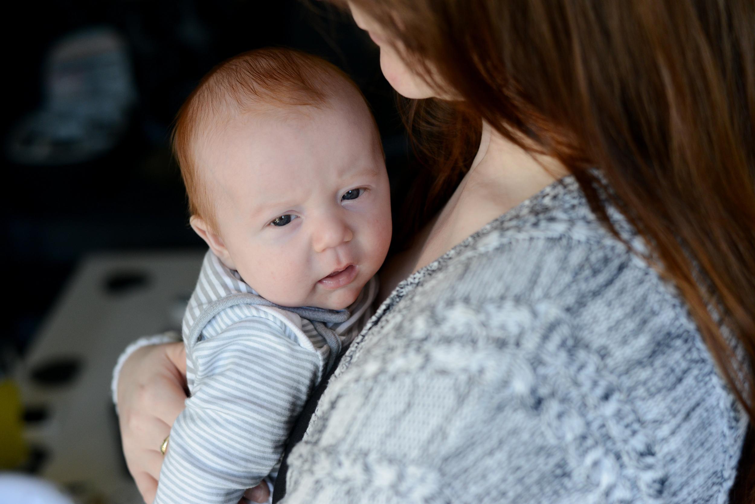 Lucy Foster was instructed to breastfeed her baby in a storage area in a Tesco store in Plymouth, Devon