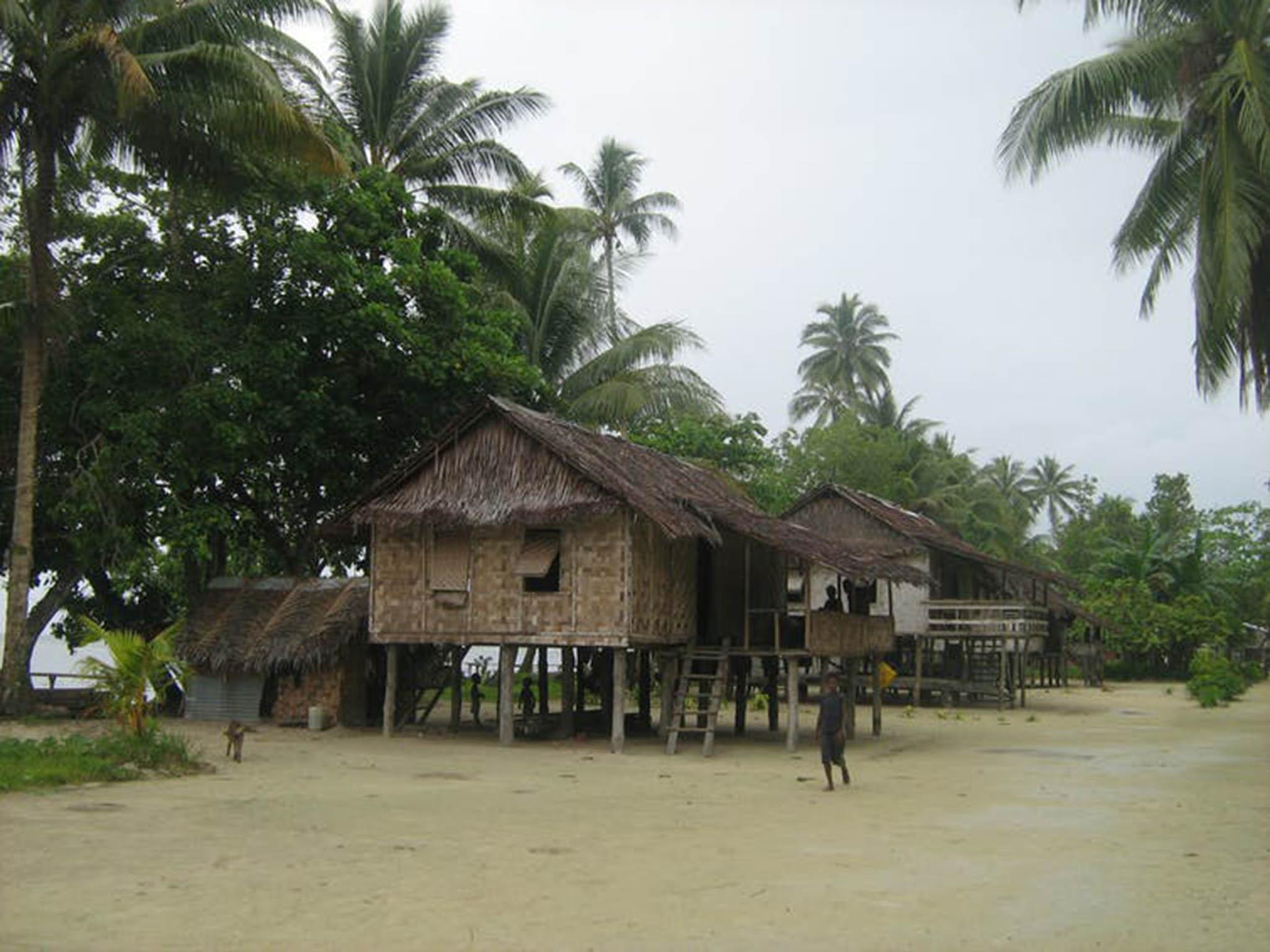 The childhood home of the author’s mother is the Lahan area of M’Bunai village