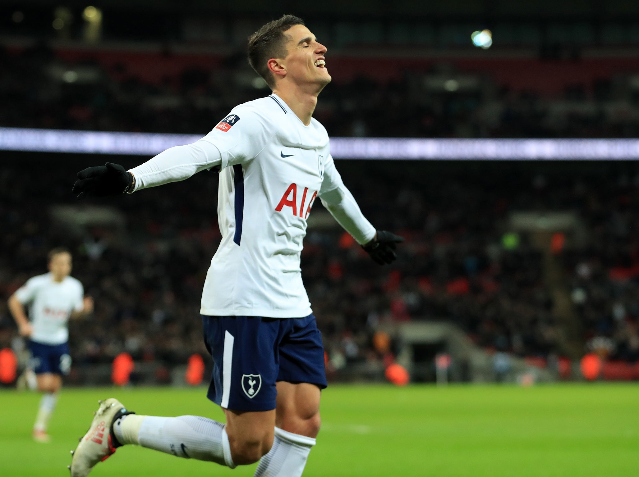 Erik Lamela was outstanding and crowned his performance with a goal