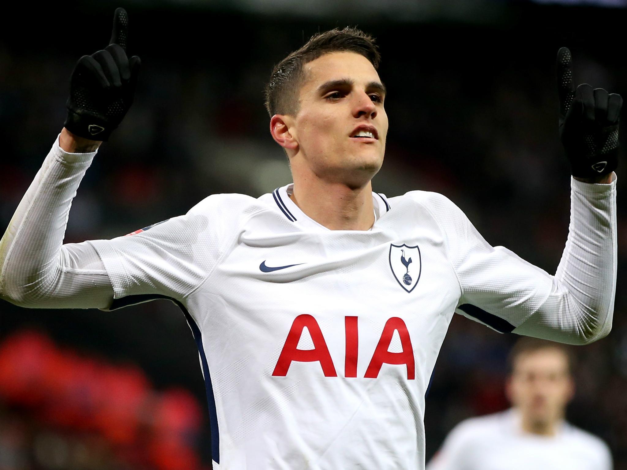 Erik Lamela made a goalscoring return to the Tottenham starting XI in the 2-0 win over Newport County