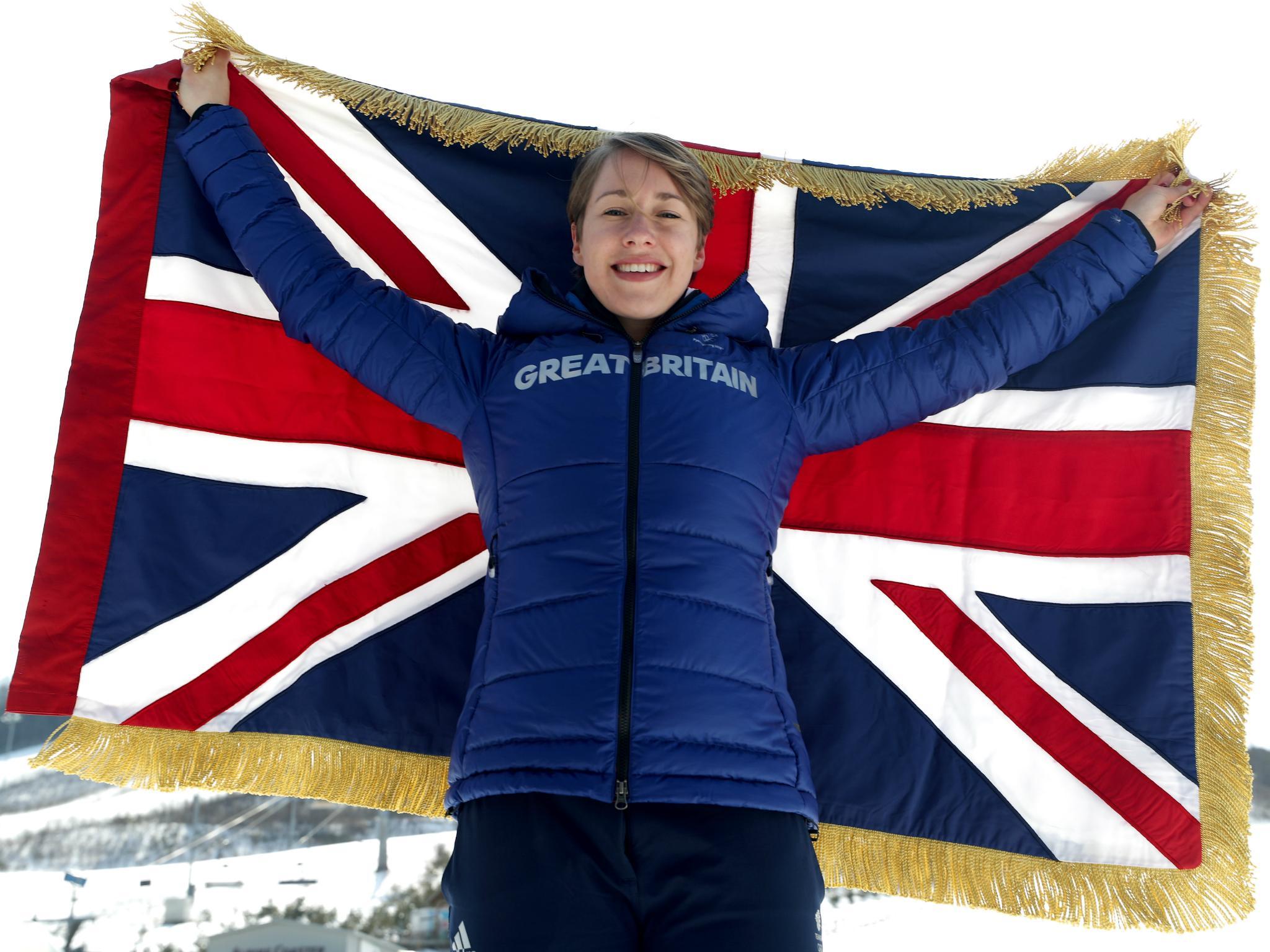 Lizzy Yarnold will carry the British flag at the 2018 Winter Olympics opening ceremony