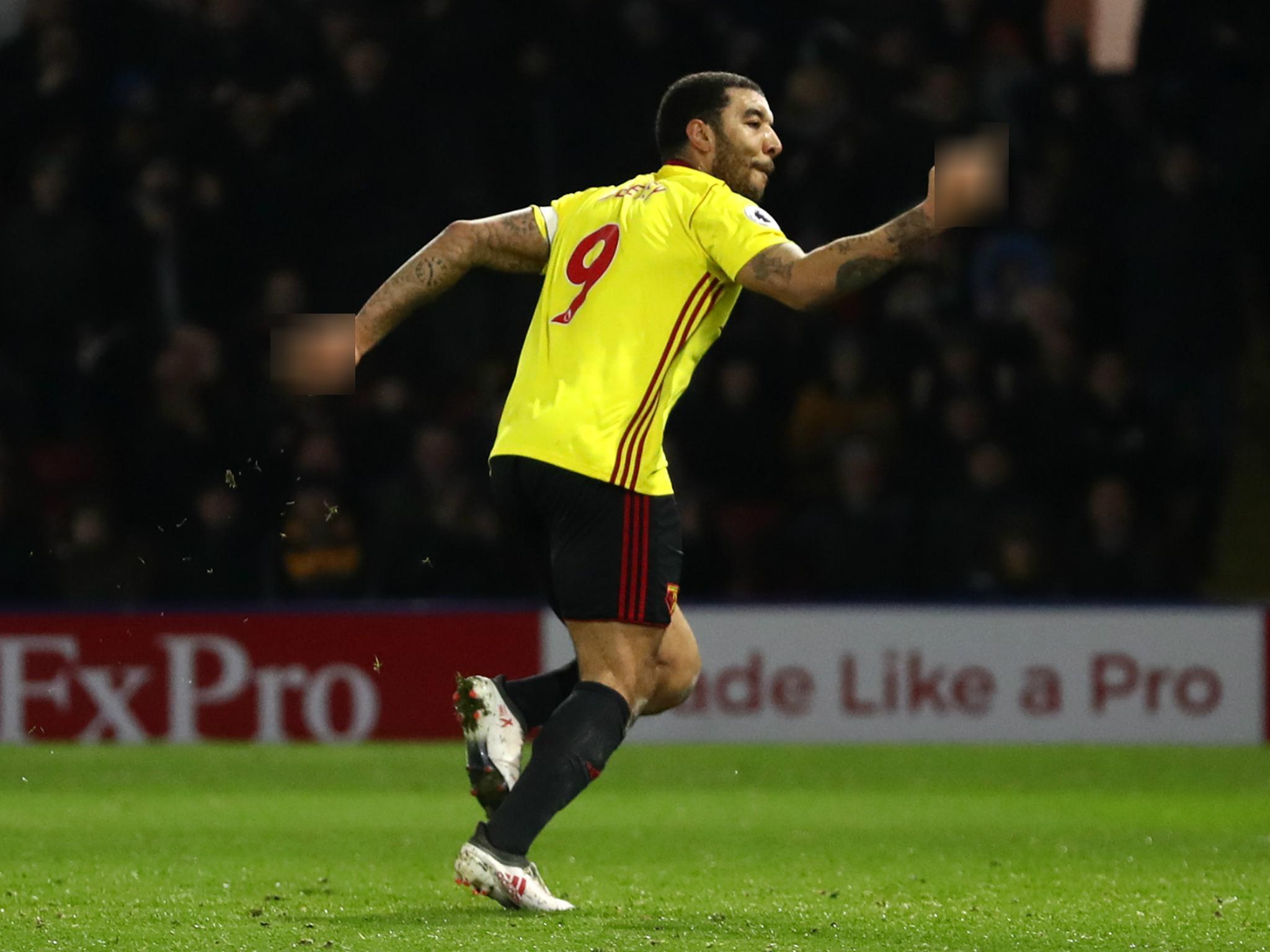 Troy Deeney will not face an FA suspension after appearing to swear in celebration of his goal against Chelsea