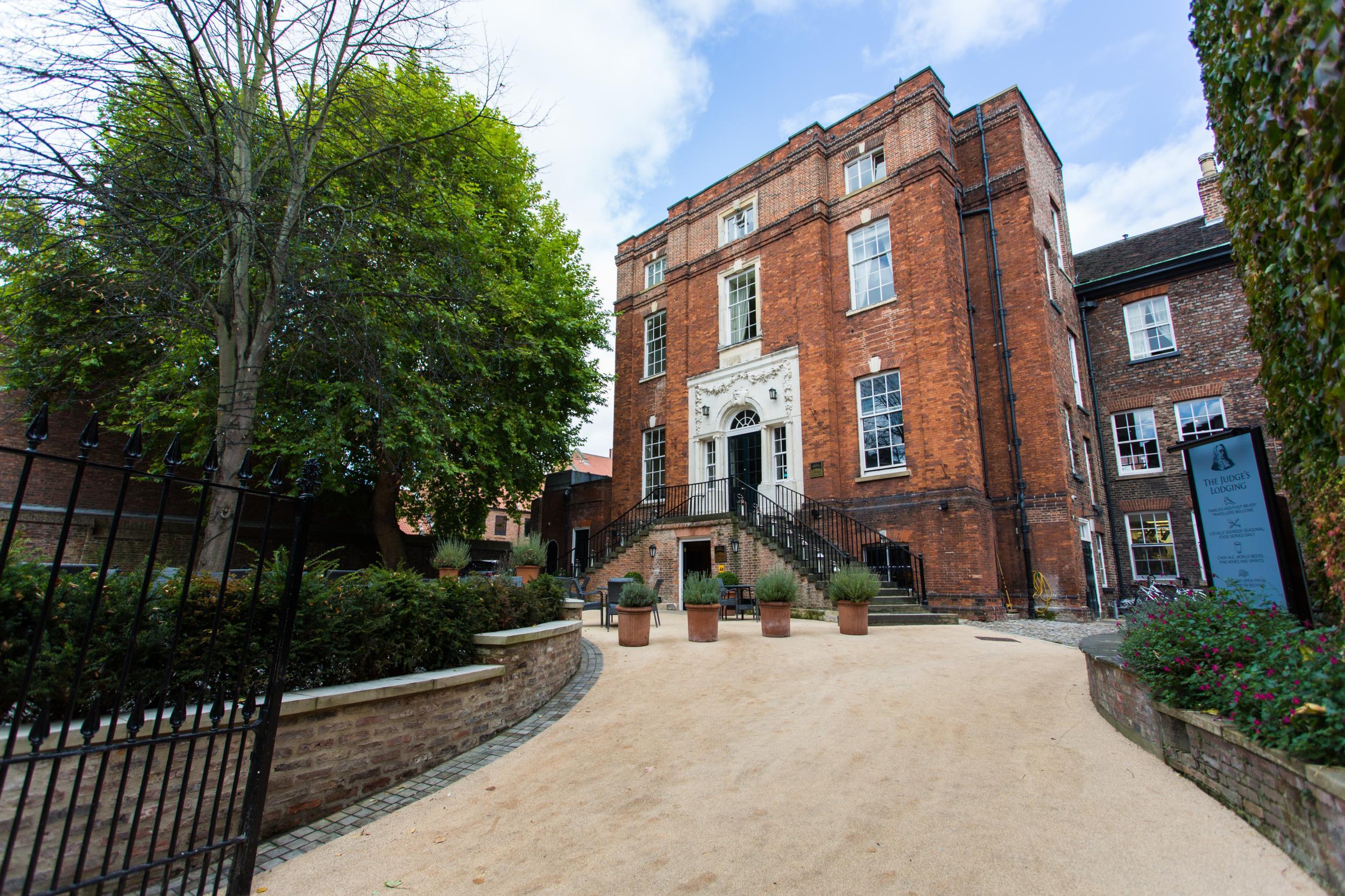 The exterior of The Judge's Lodgings