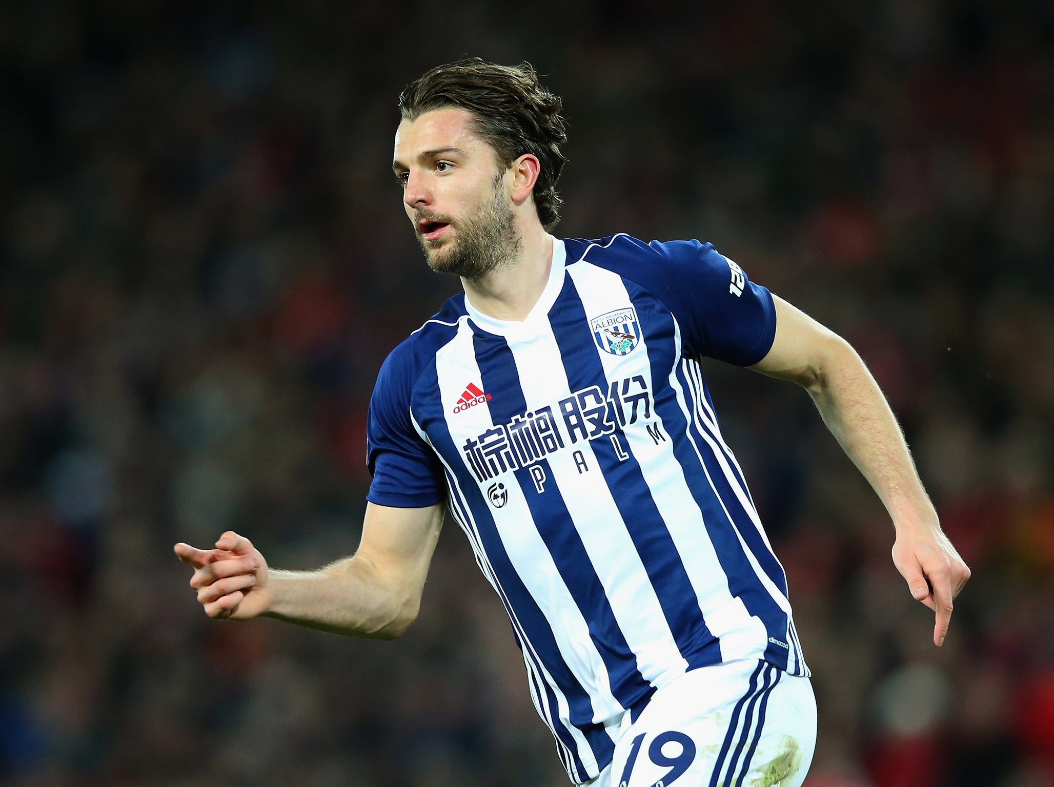 The 28-year-old moved to West Brom last summer