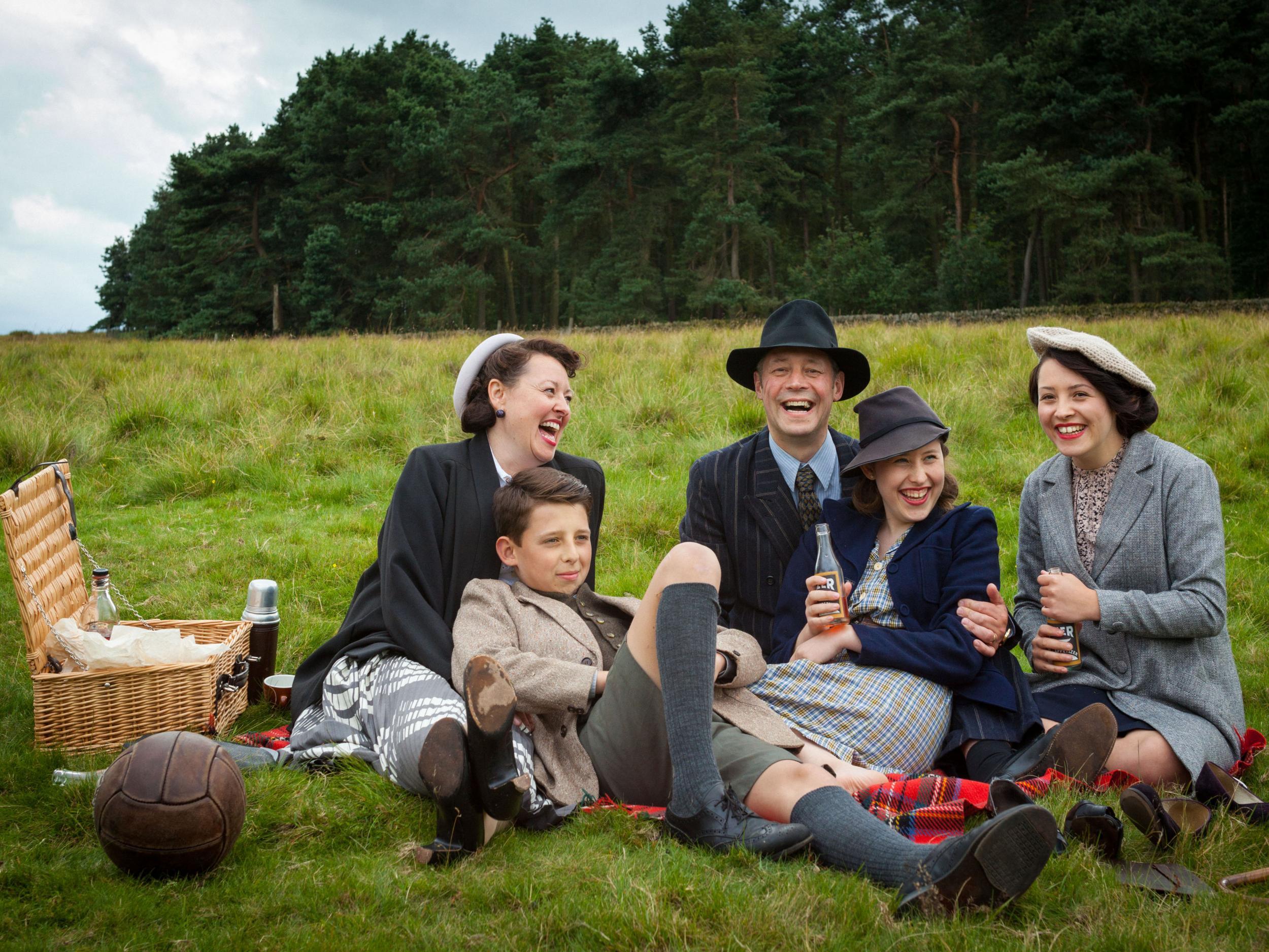 The Ellis family takes us back to 1945 in the time-travel experiment ‘Back in Time for Tea’