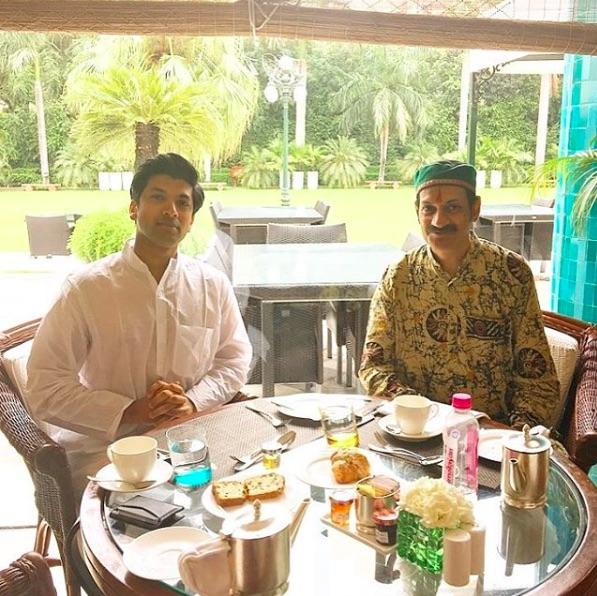 
Kanwar Amarjit Singh and Prince Manvendra (from left to right)