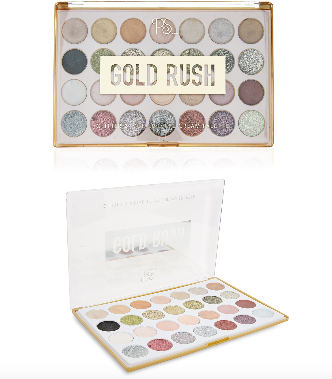 The Gold Rush eyeshadow palette works out to be just 15p per shadow (Primark)