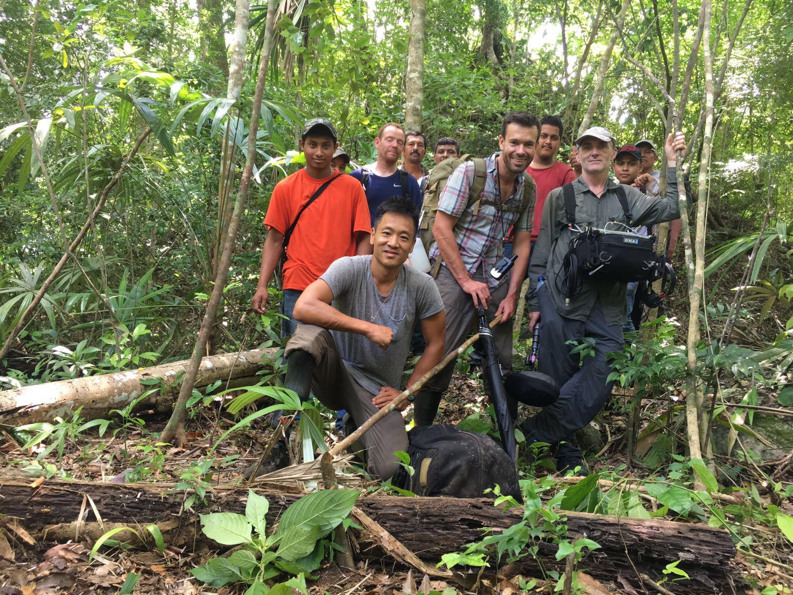 Search party: the team filming the secrets of the Maya