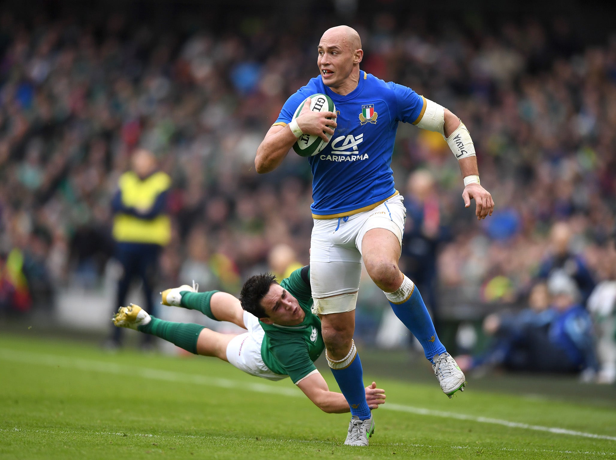 Sergio Parisse has praised Scotland for their recent improvements