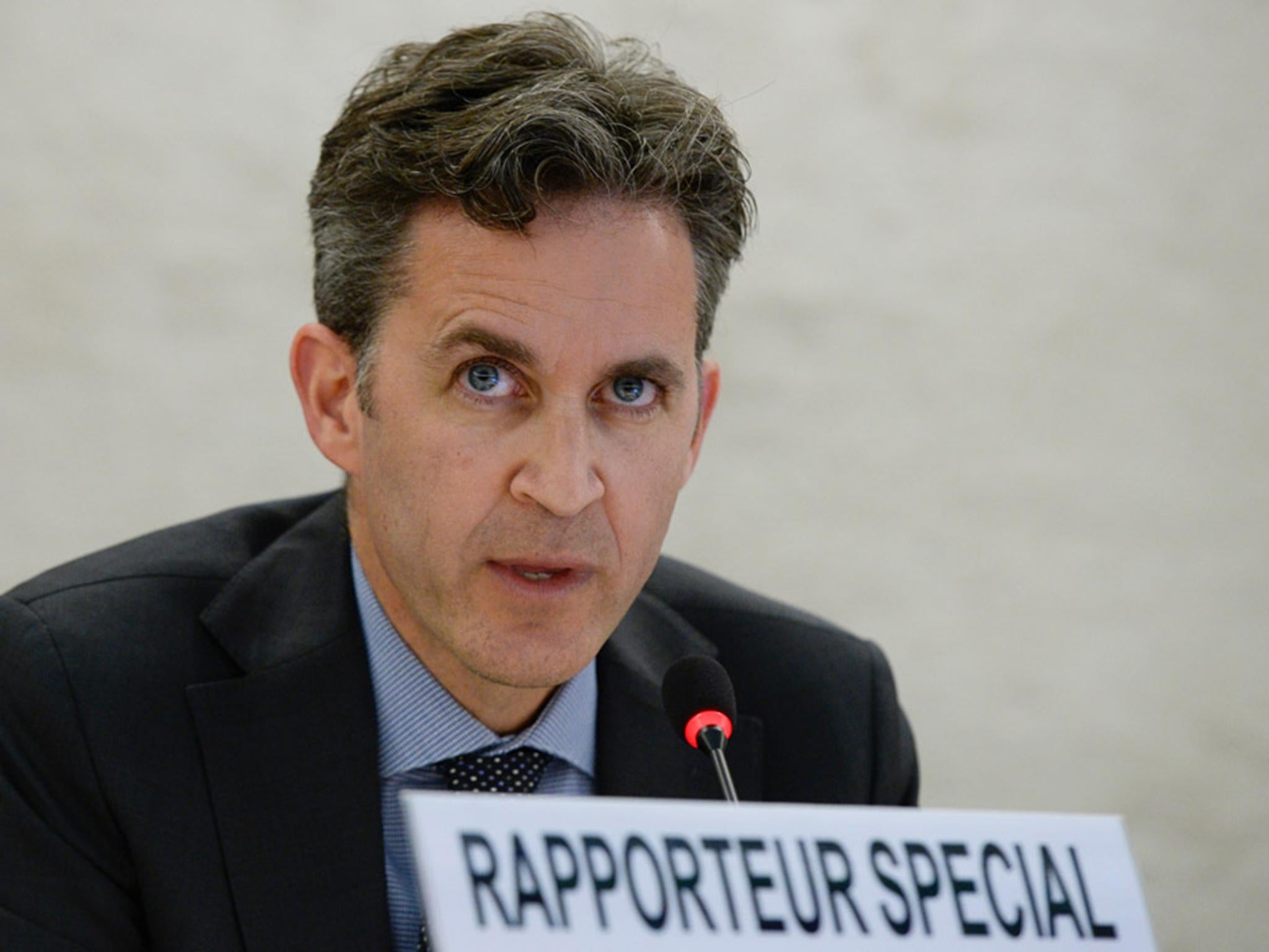 &#13;
David Kaye, the UN’s special rapporteur on freedom of expression, said censorship tools ‘often risk over-regulation’ &#13;