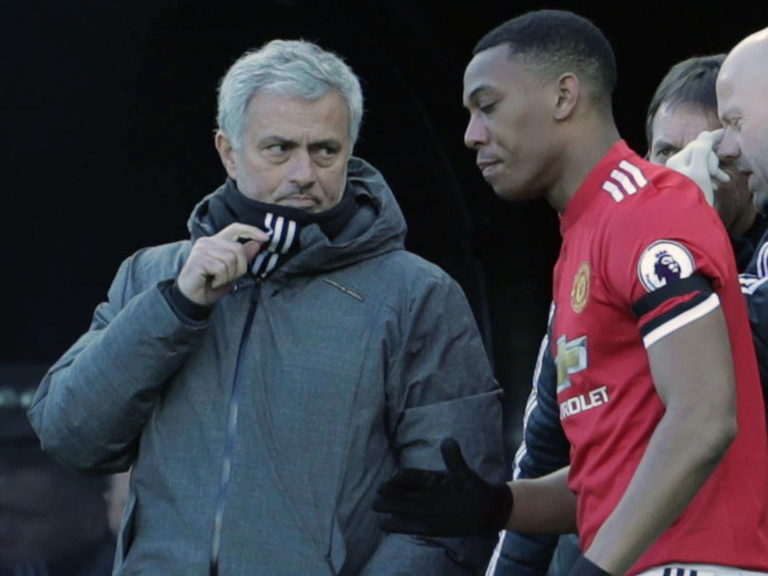 &#13;
Mourinho took aim at the media ahead of the FA Cup tie with Huddersfield (Getty)&#13;