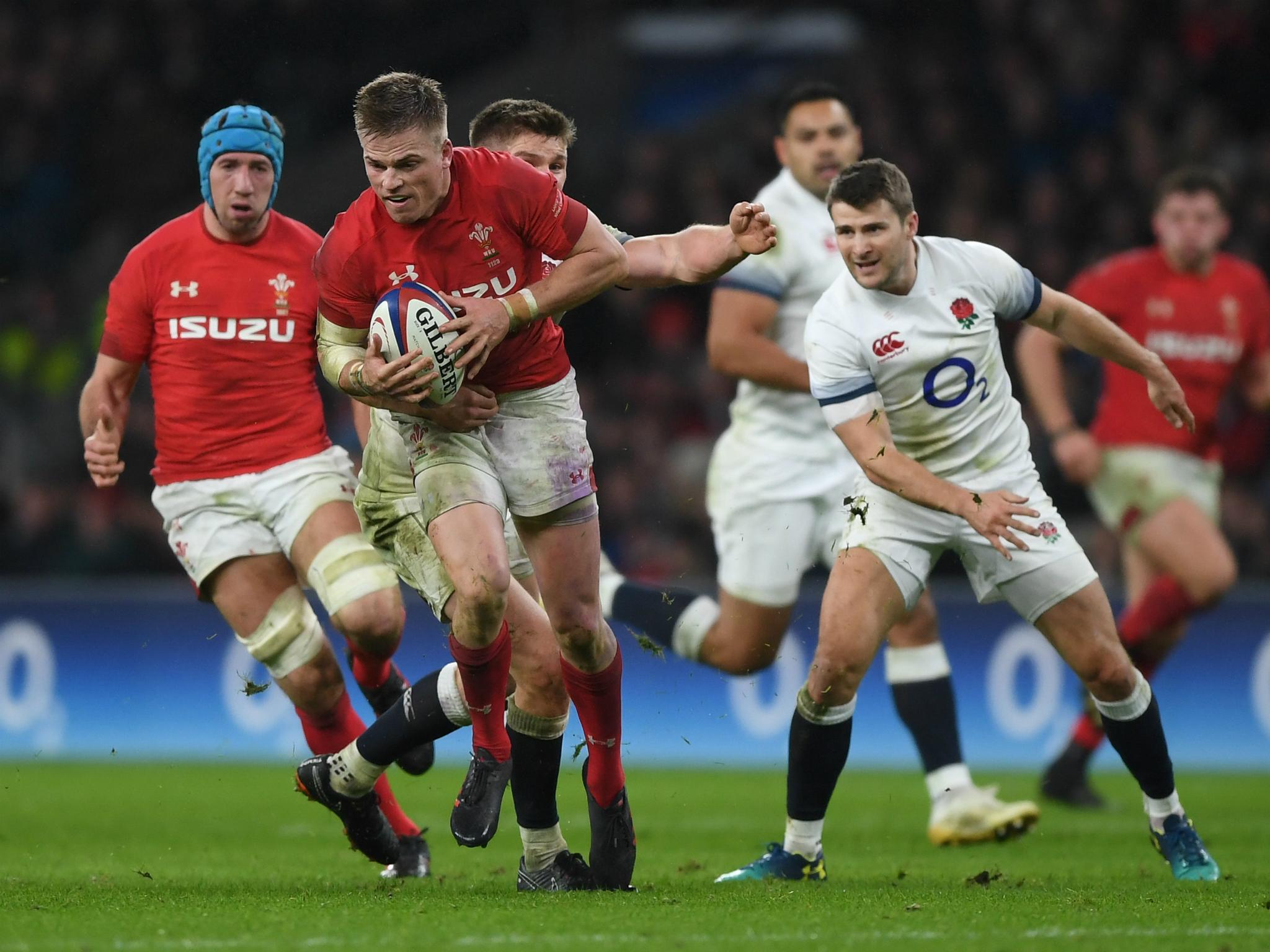 Wigglesworth made his return to international rugby on Saturday