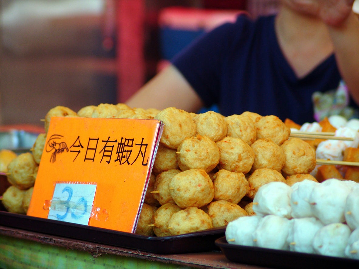 Fish balls are a delicacy on Cheung Chau island (Getty)