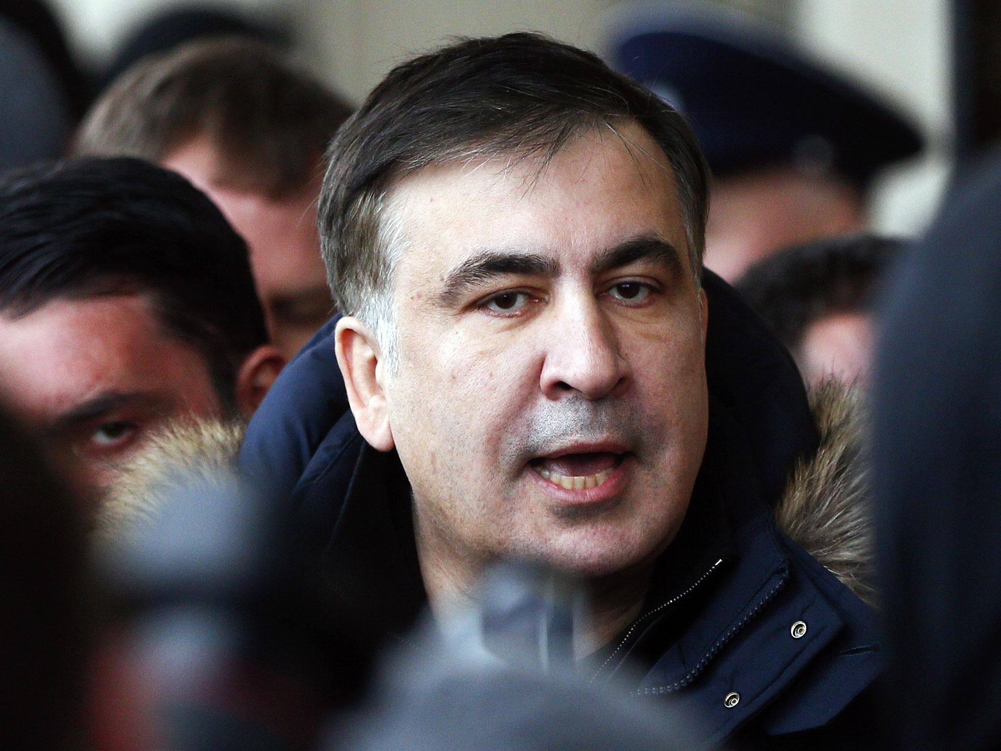 Mikheil Saakashvili, who was President of Georgia from 2004-13, has harshly Petro Poroshenko, the Ukrainian President, for failing to stem the official corruption that has crippled the country