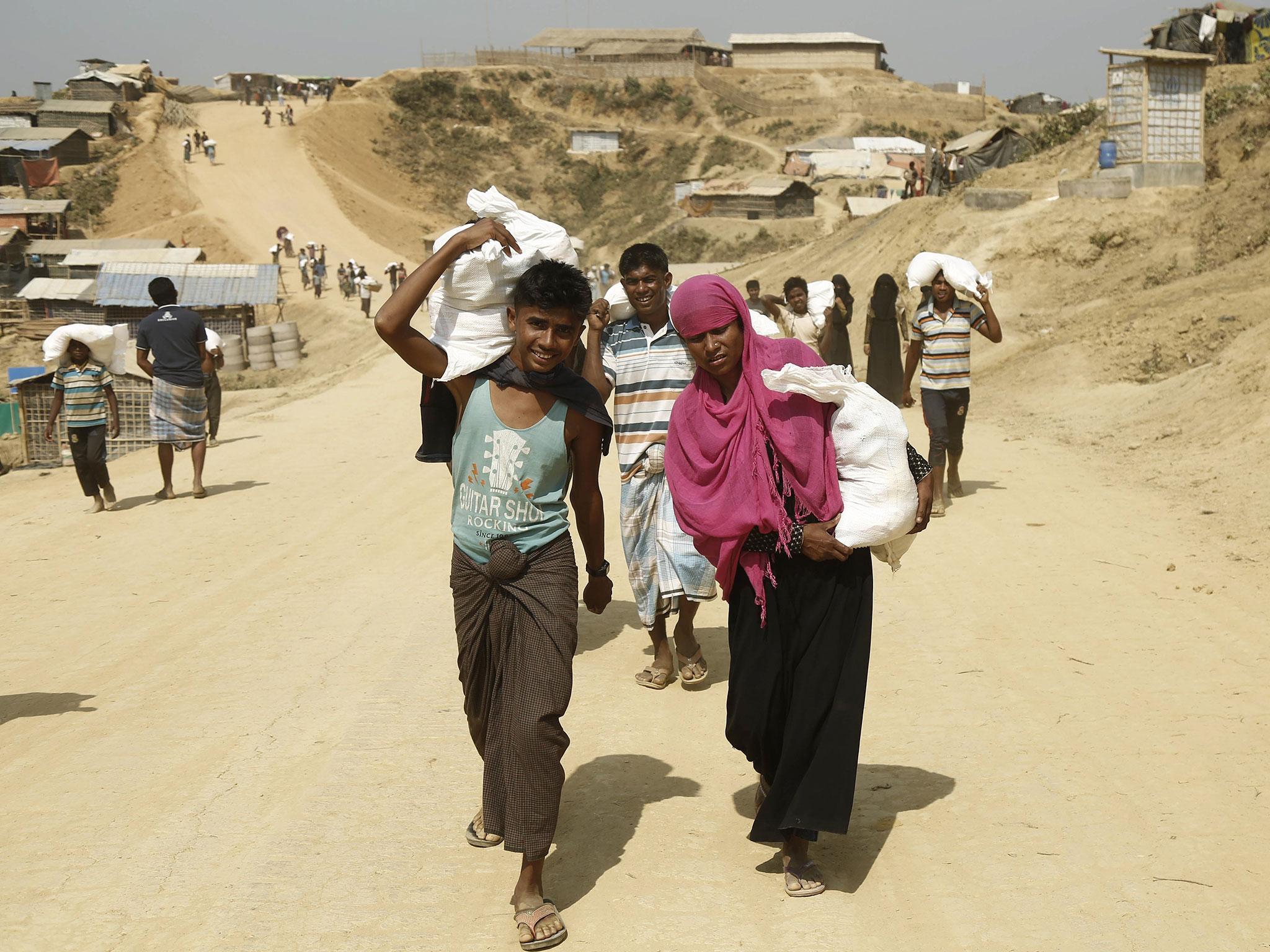 Rohingya refugees at a camp in Cox's Bazar, Bangladesh, are expected to return to the country that it is claimed expelled them