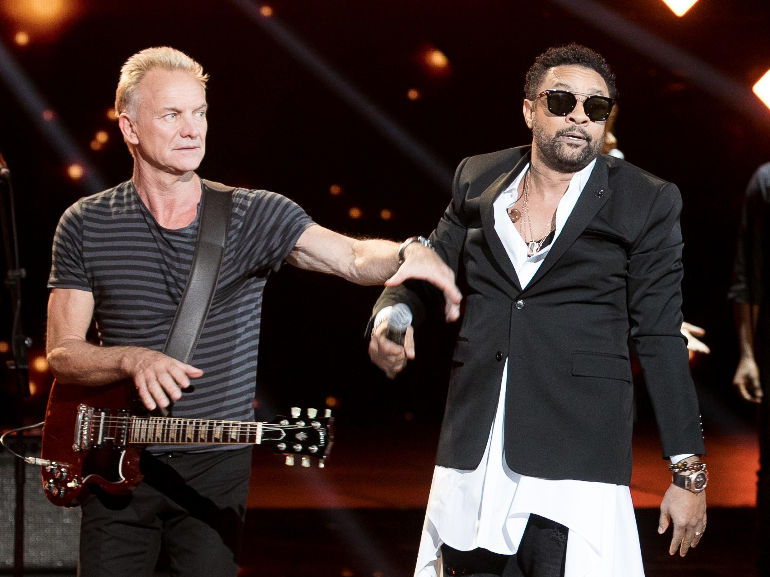 Sting and Shaggy are releasing a Jamaican-inflected album next month