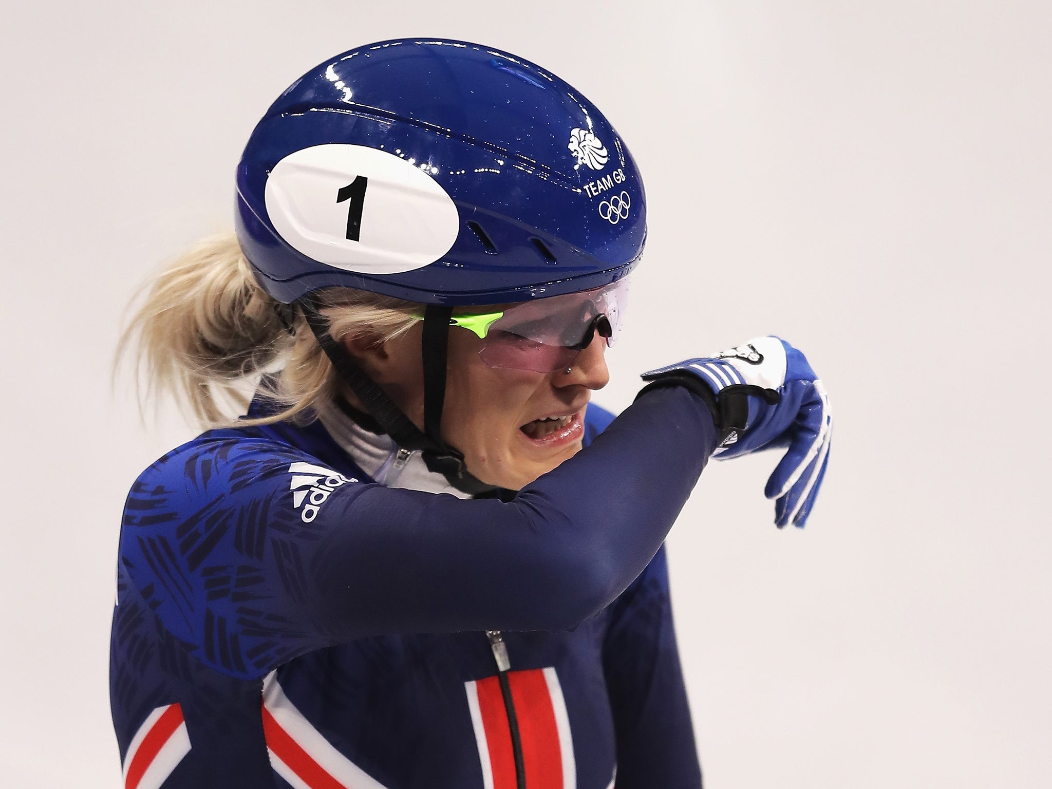 Christie was reduced to tears after further Olympic heartbreak