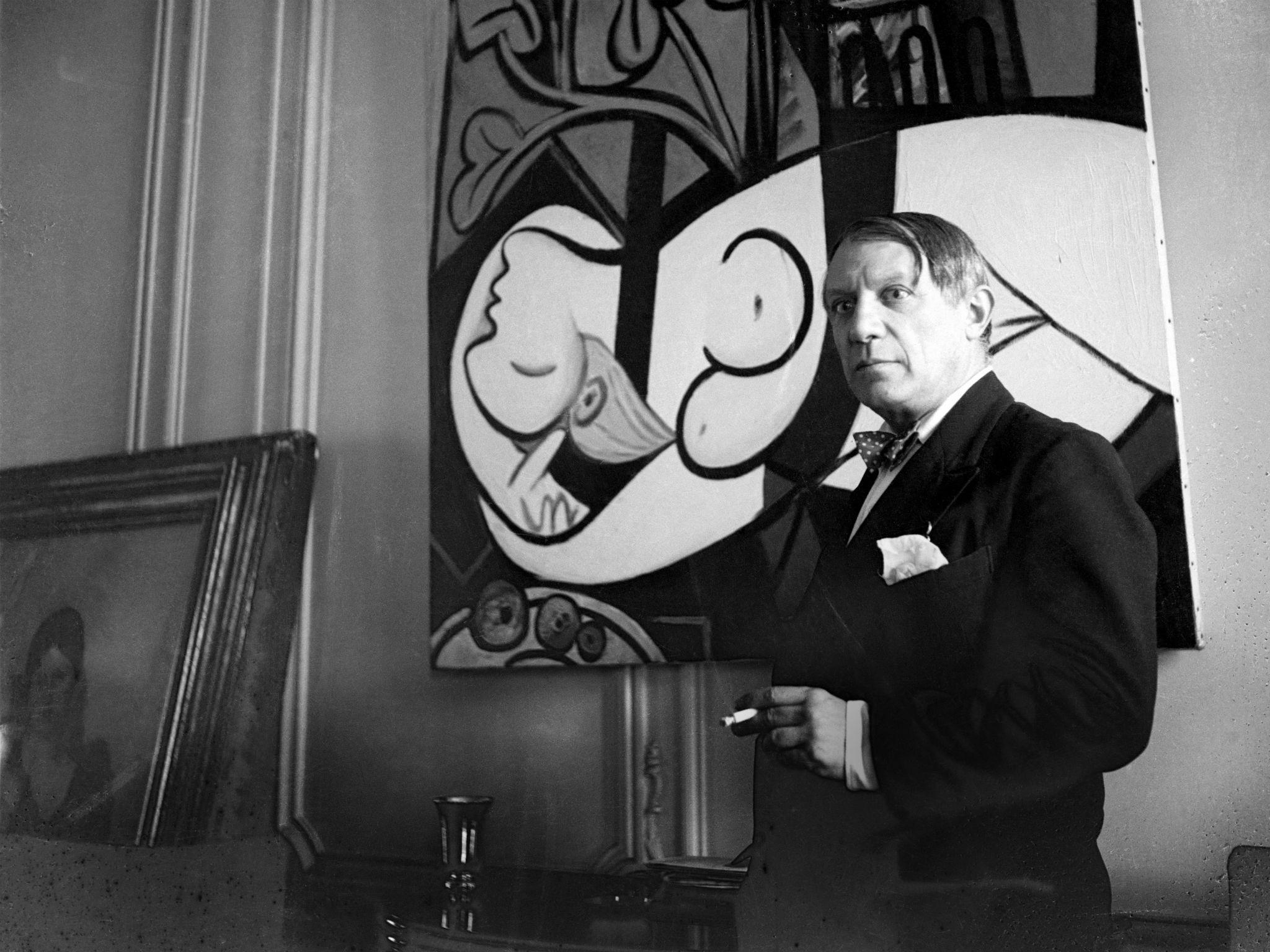 Cecil Beaton’s photograph of Pablo Picasso, rue La Boétie, 1933, Paris