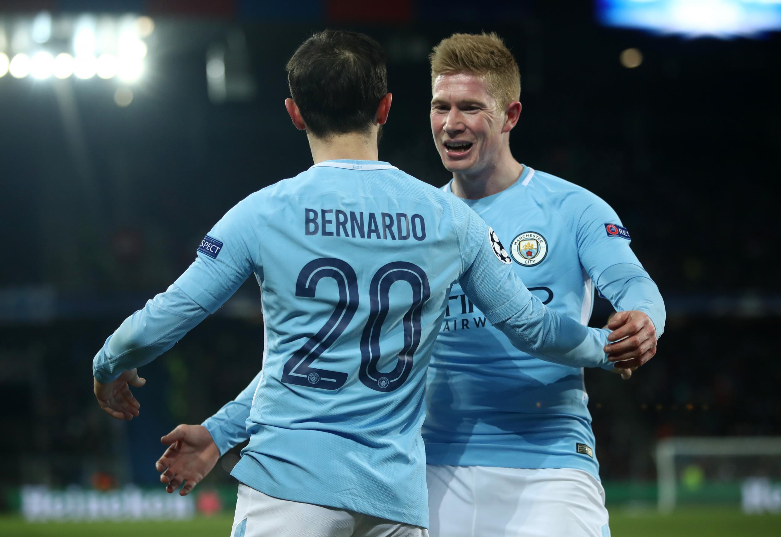 De Bruyne and Bernardo linked well