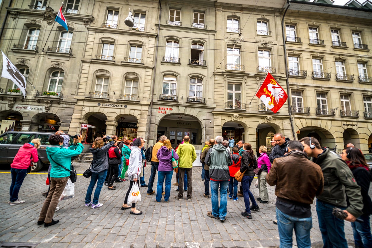 Einstein Haus is the restored second floor apartment where the scientist lived