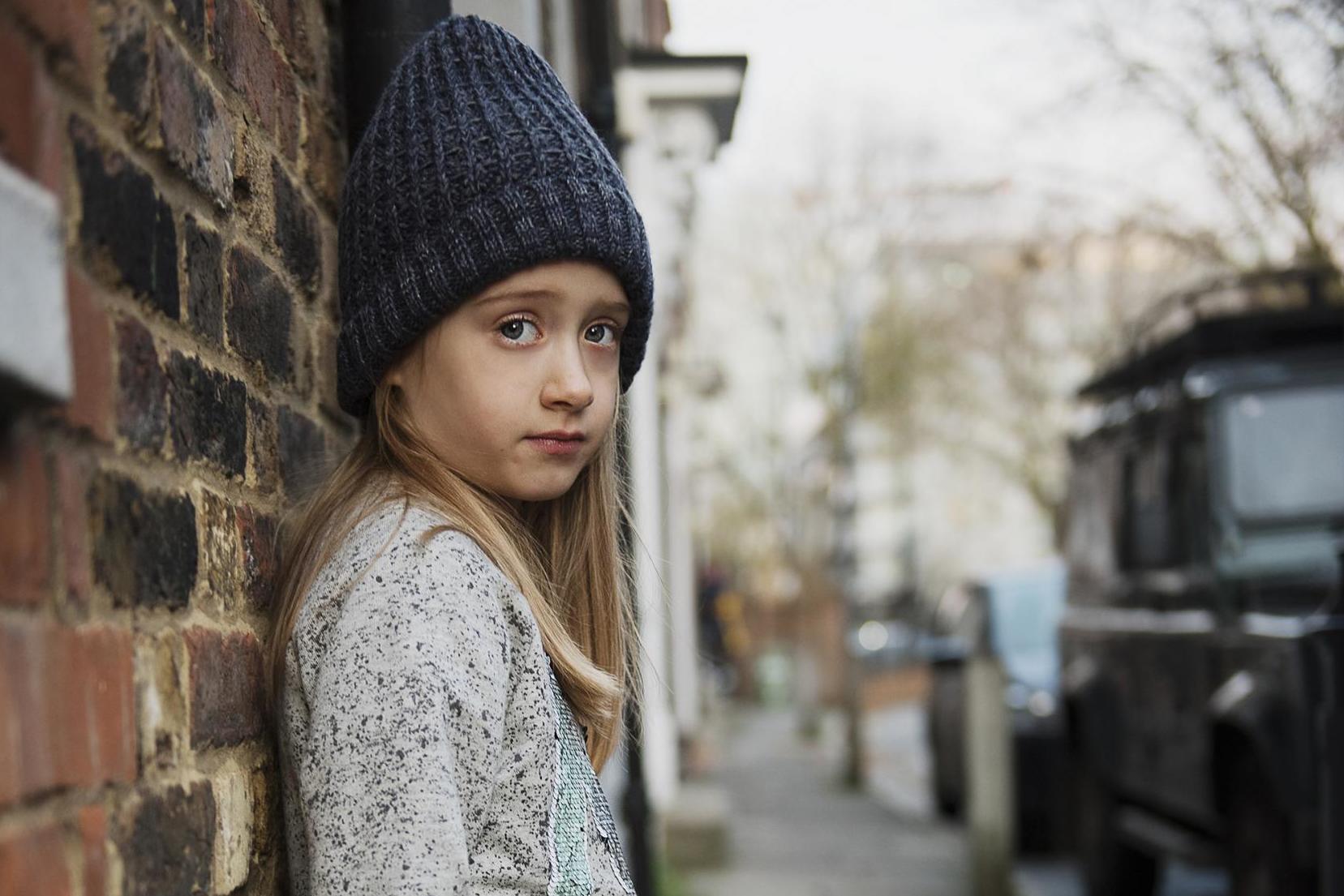 The determined youngster posed for a series of photos wearing her favourite pieces from Zara boys to show how she styles them