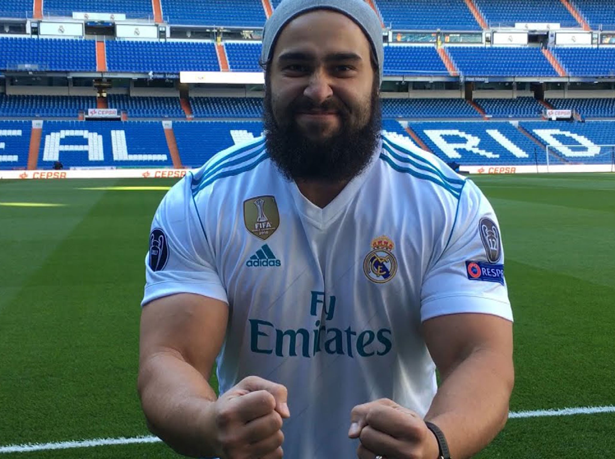 Rusev, the Real Madrid supporting WWE superstar