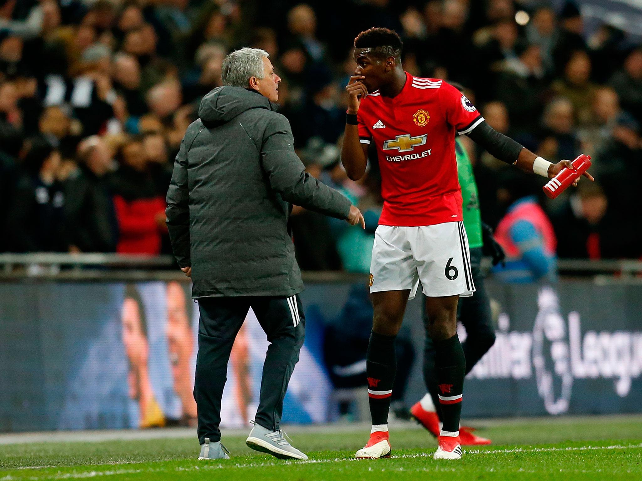 &#13;
Mourinho insisted that he is playing Pogba in his favoured position &#13;