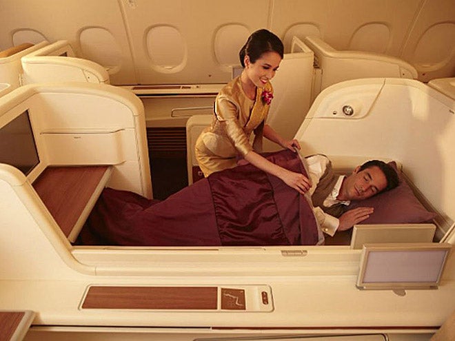 Passengers can enjoy the Royal Orchid Spa at Bangkok Airport (Thai Airways )