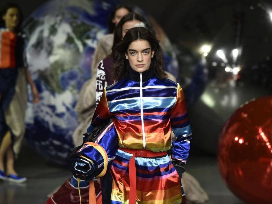 Young designers dominated the catwalk on the showcase's opening day