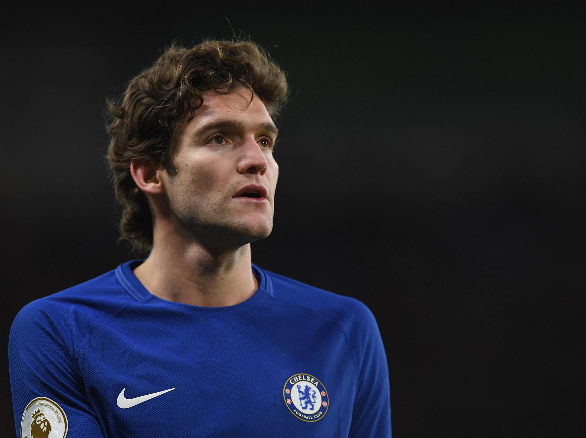 Marcos Alonso missed out on Chelsea's thrashing of Hull in the FA Cup